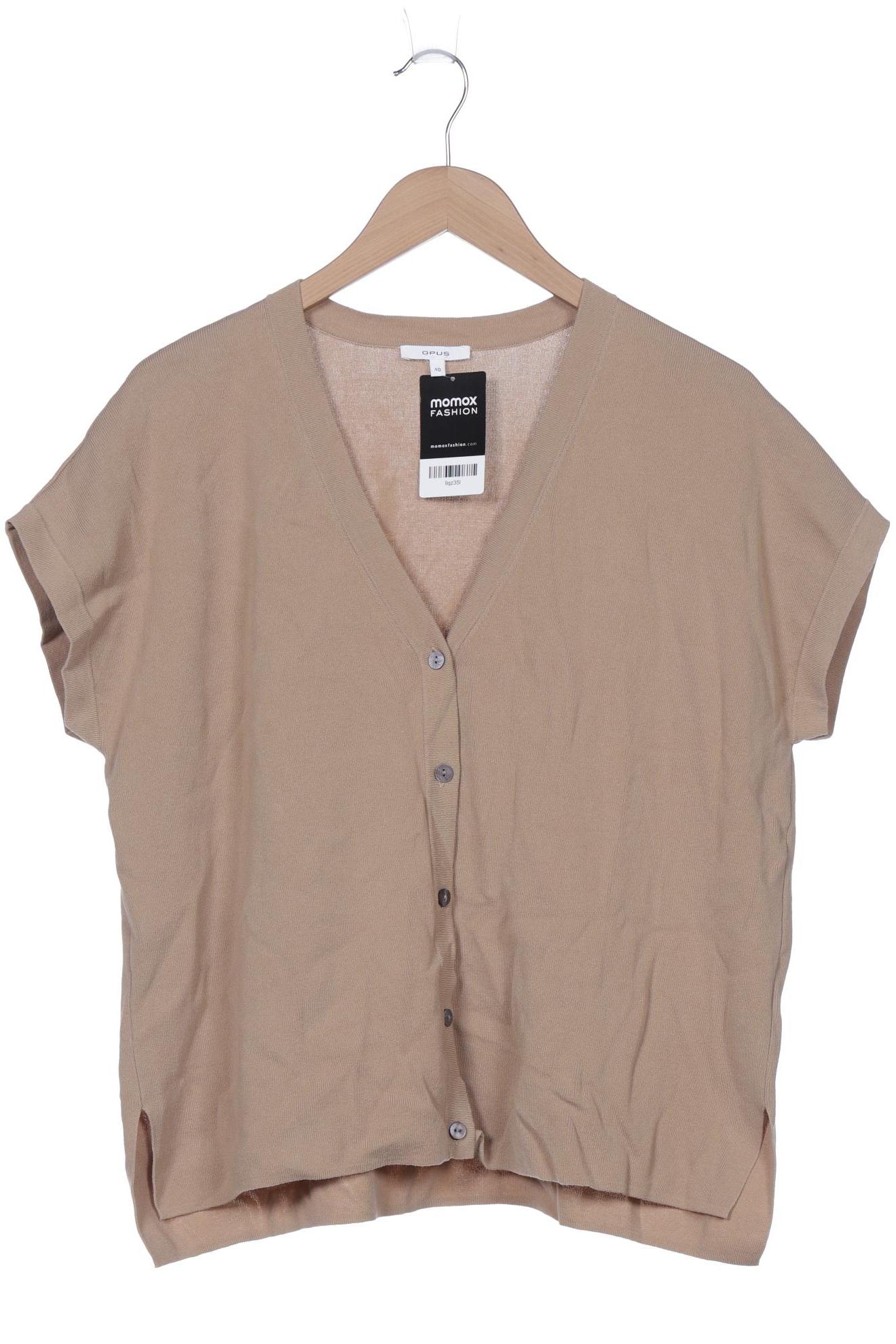 

Opus Damen Strickjacke, beige, Gr. 40