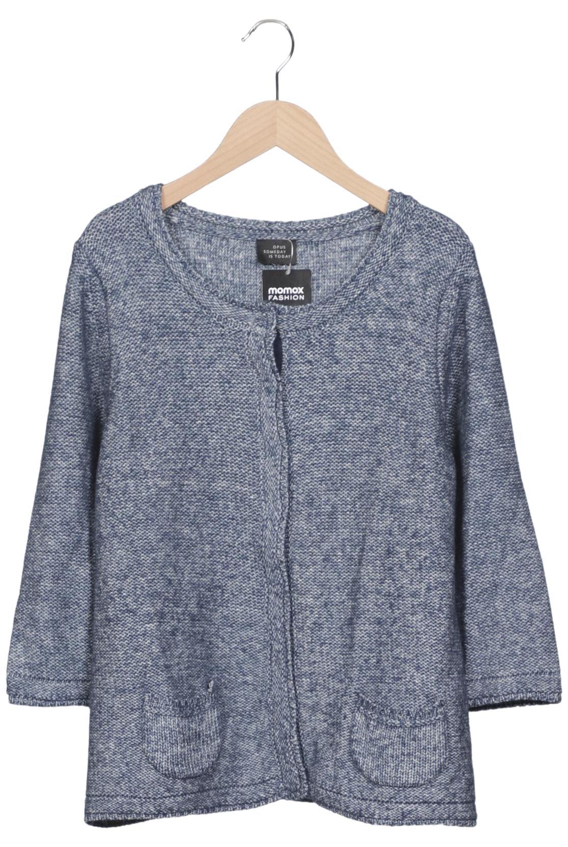 

Opus Damen Strickjacke, blau, Gr. 44