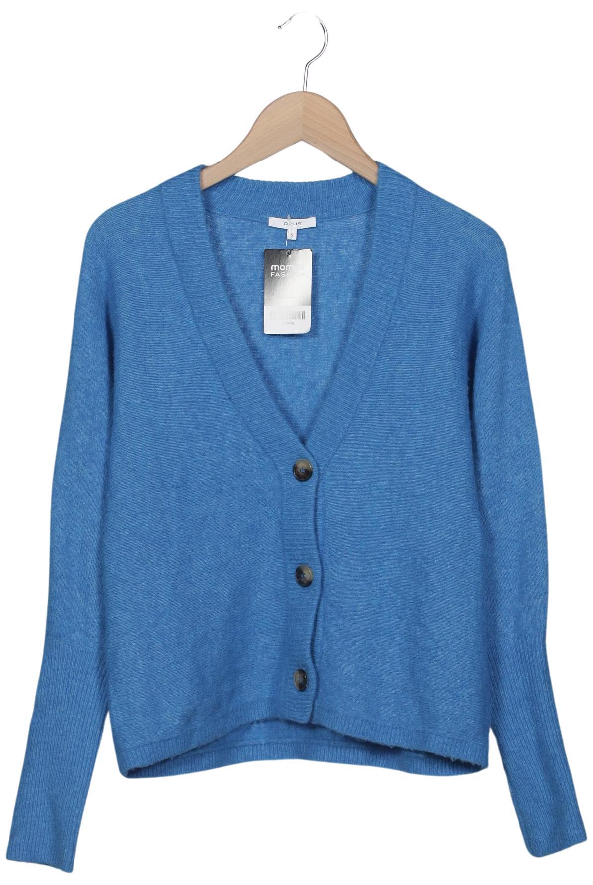 

Opus Damen Strickjacke, blau, Gr. 36