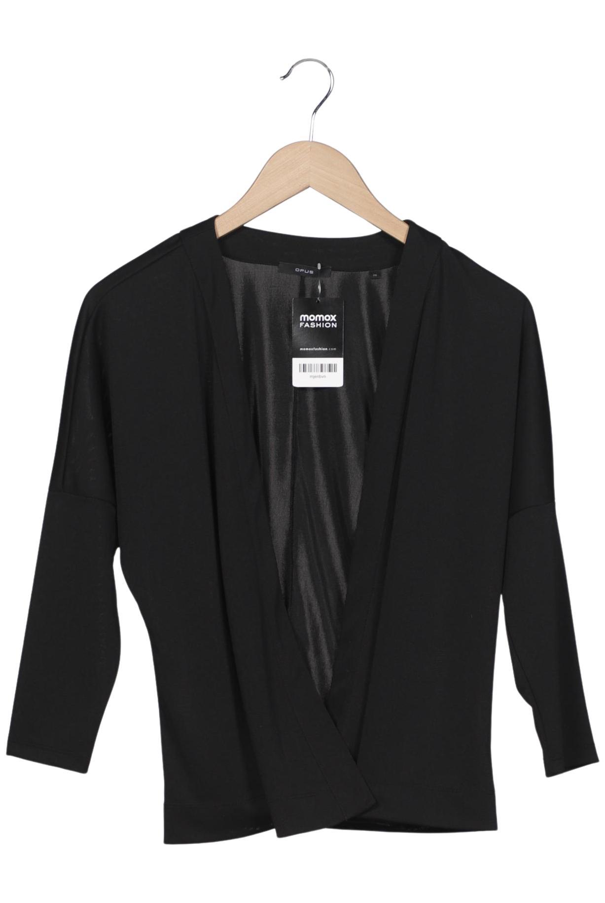 

Opus Damen Strickjacke, schwarz, Gr. 36