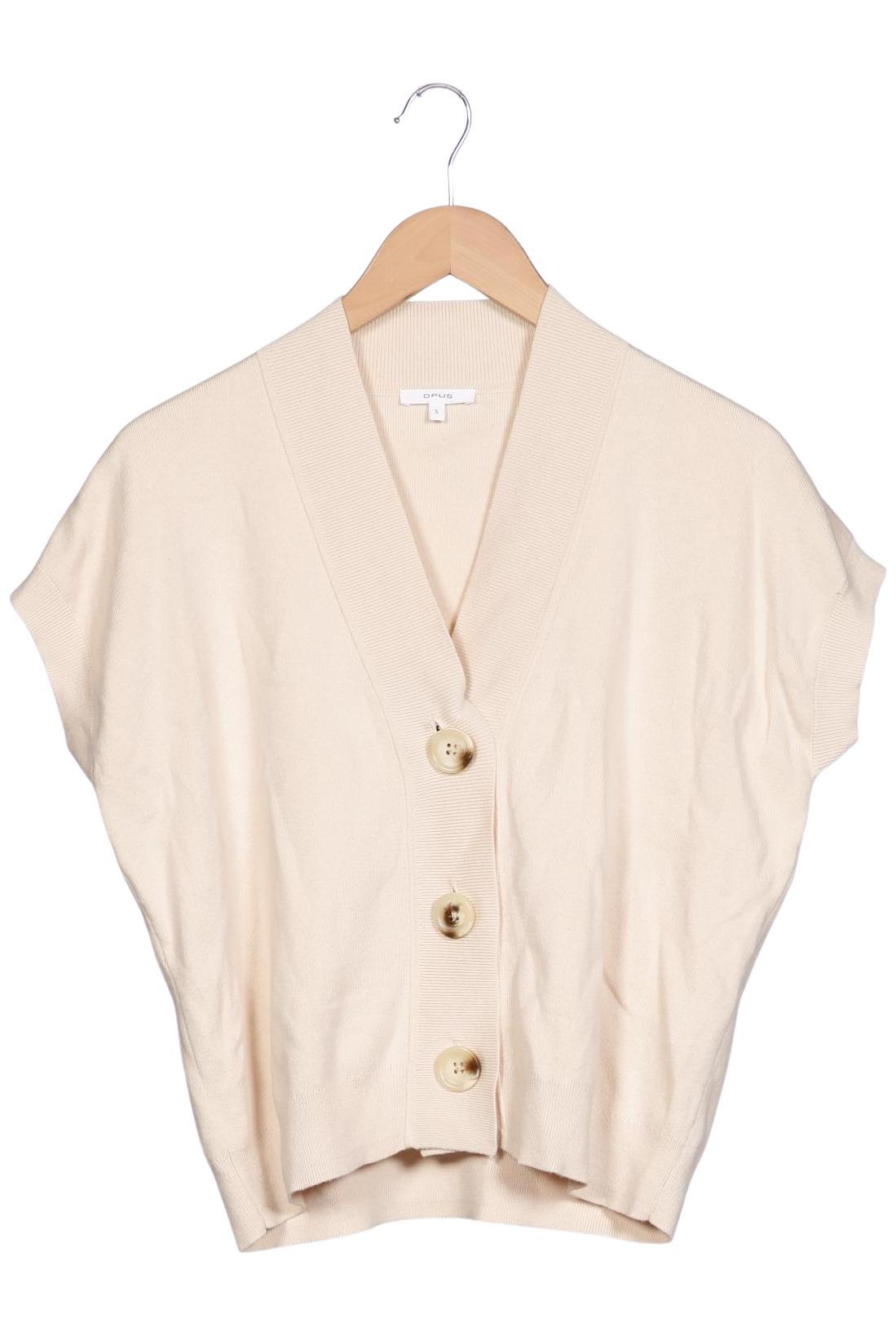 

Opus Damen Strickjacke, cremeweiß, Gr. 36