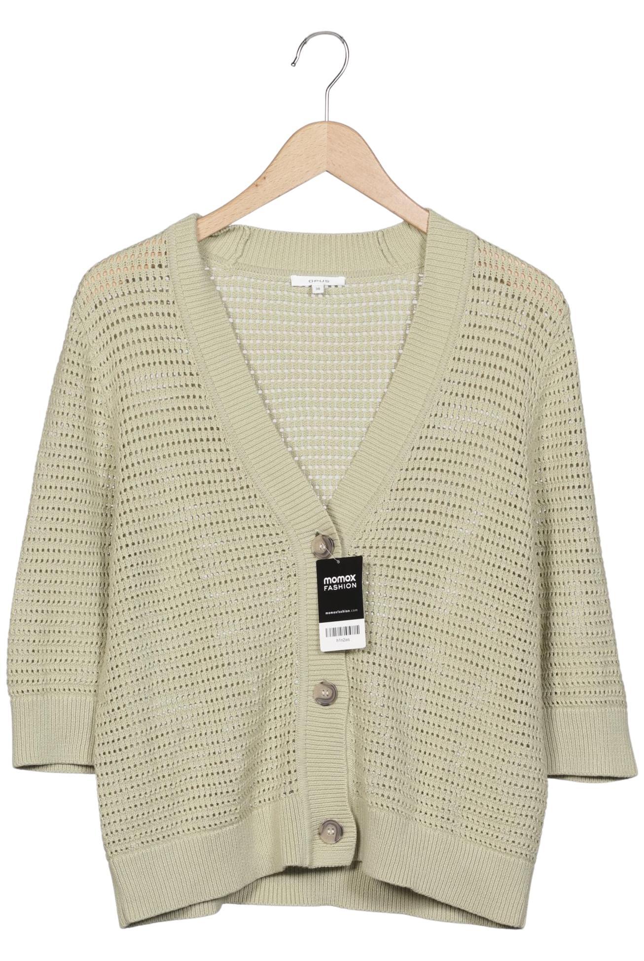 

Opus Damen Strickjacke, hellgrün, Gr. 38