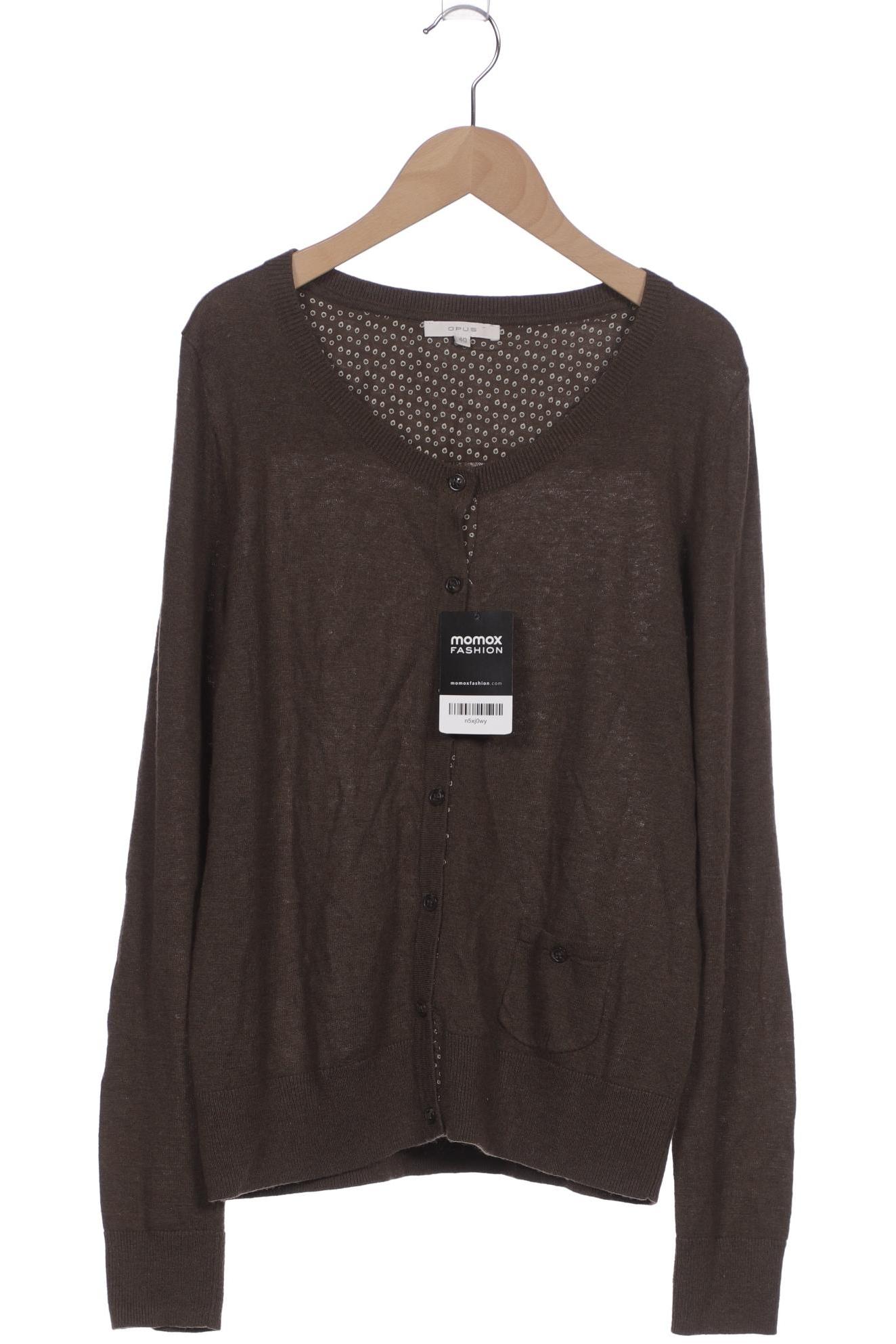 

Opus Damen Strickjacke, grün, Gr. 40