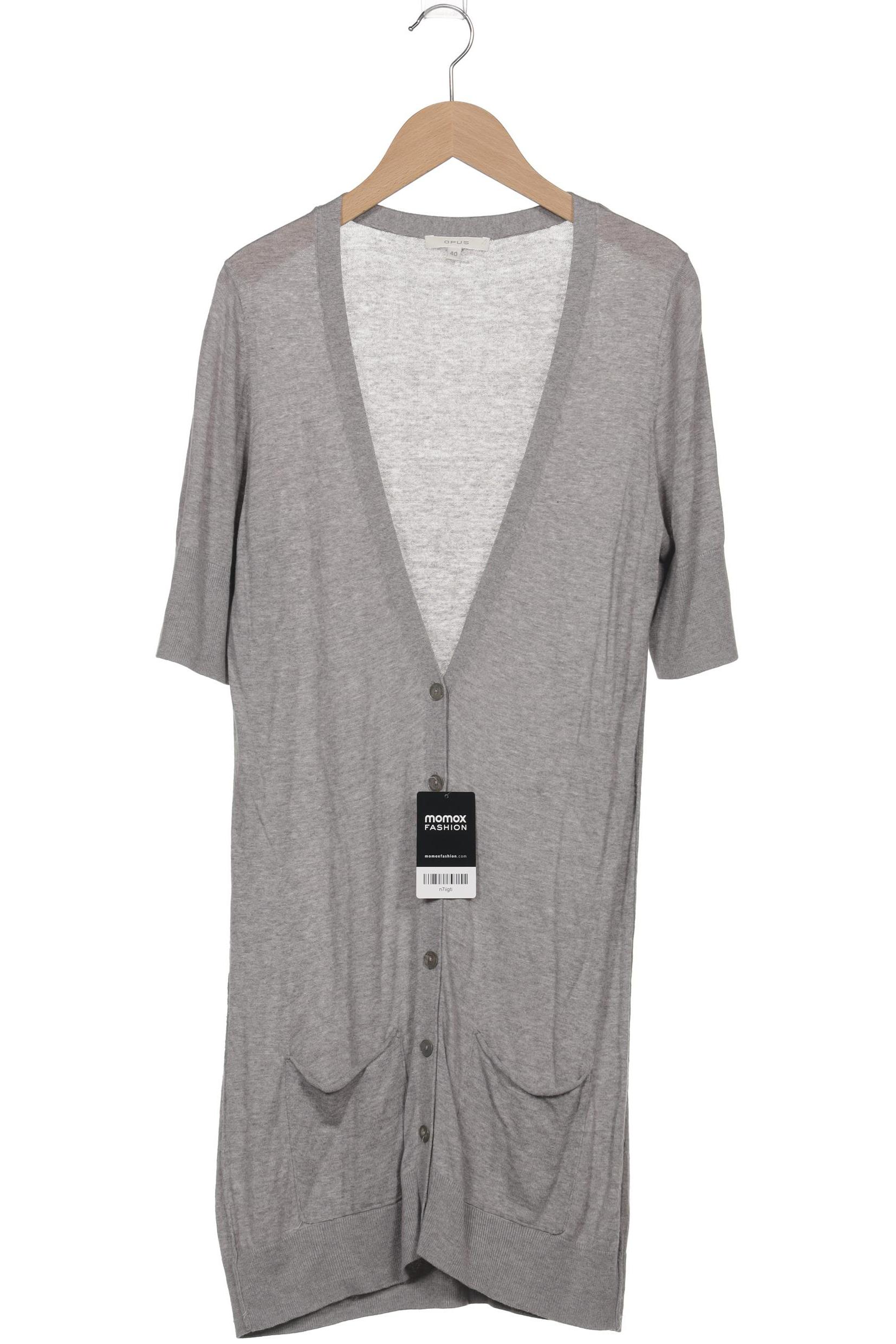 

Opus Damen Strickjacke, grau, Gr. 40