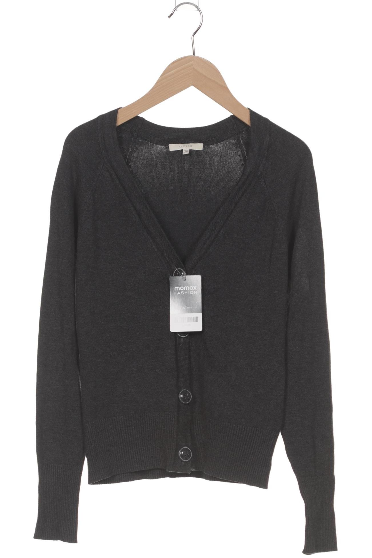 

Opus Damen Strickjacke, grau, Gr. 36