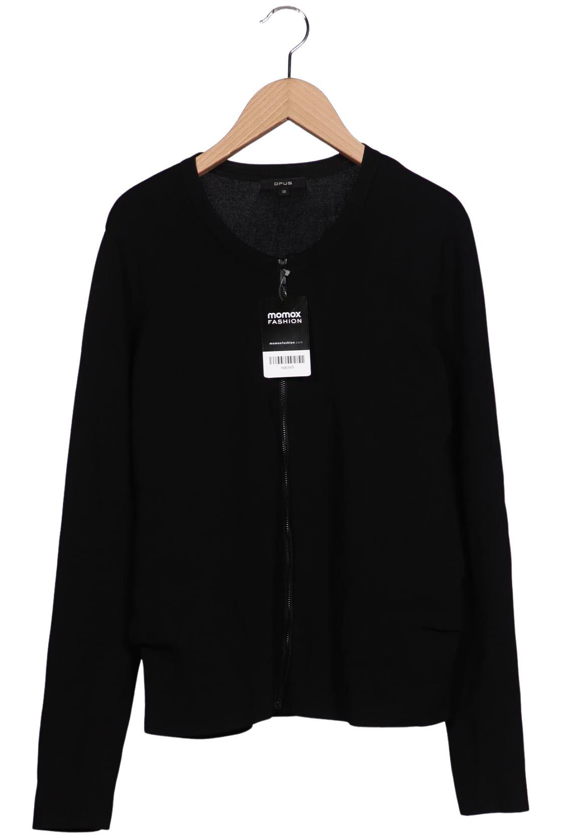 

Opus Damen Strickjacke, schwarz, Gr. 38