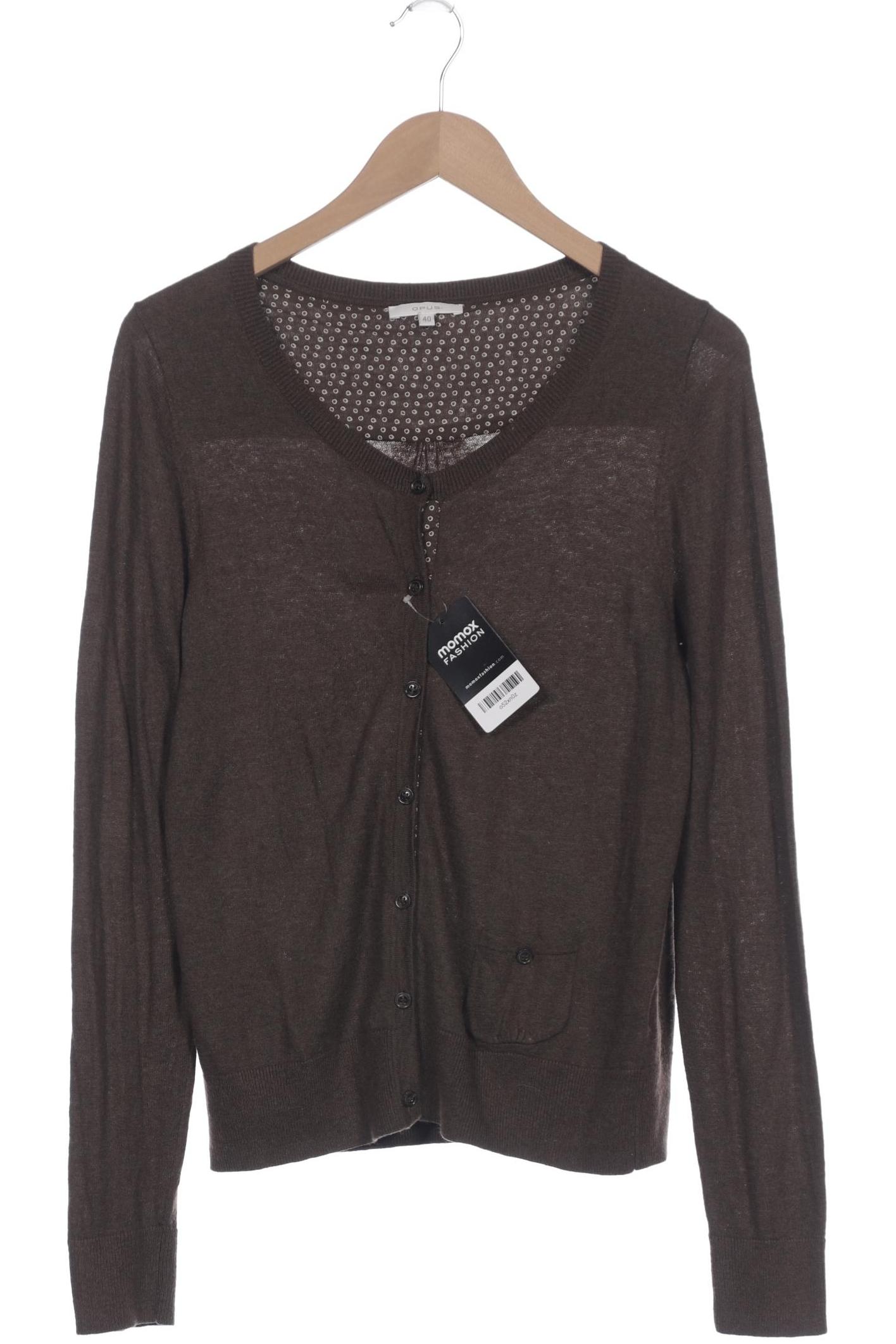 

Opus Damen Strickjacke, grün, Gr. 40