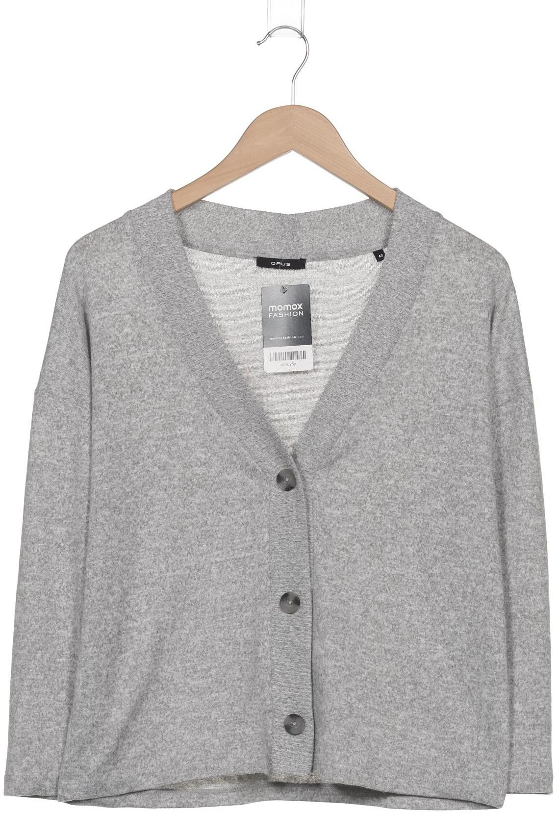 

Opus Damen Strickjacke, grau, Gr. 40