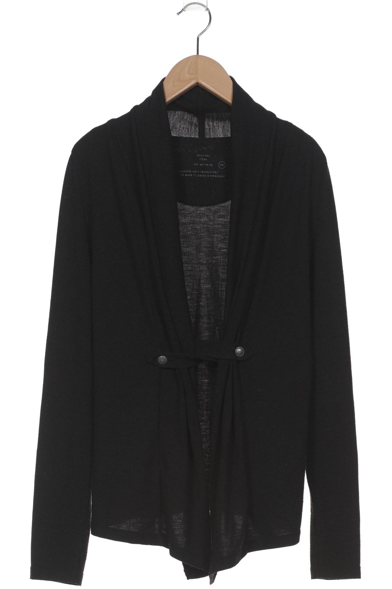 

Opus Damen Strickjacke, schwarz, Gr. 38