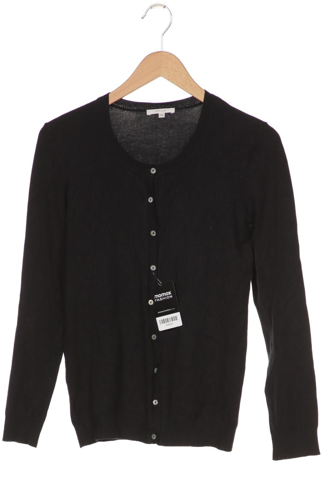 

Opus Damen Strickjacke, schwarz, Gr. 40