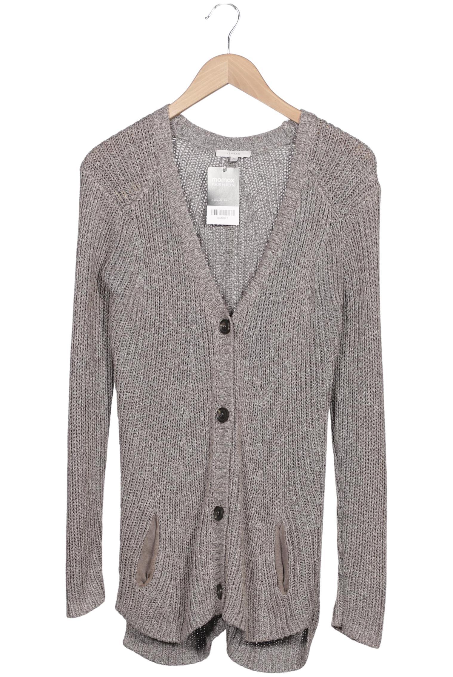 

Opus Damen Strickjacke, grau, Gr. 36