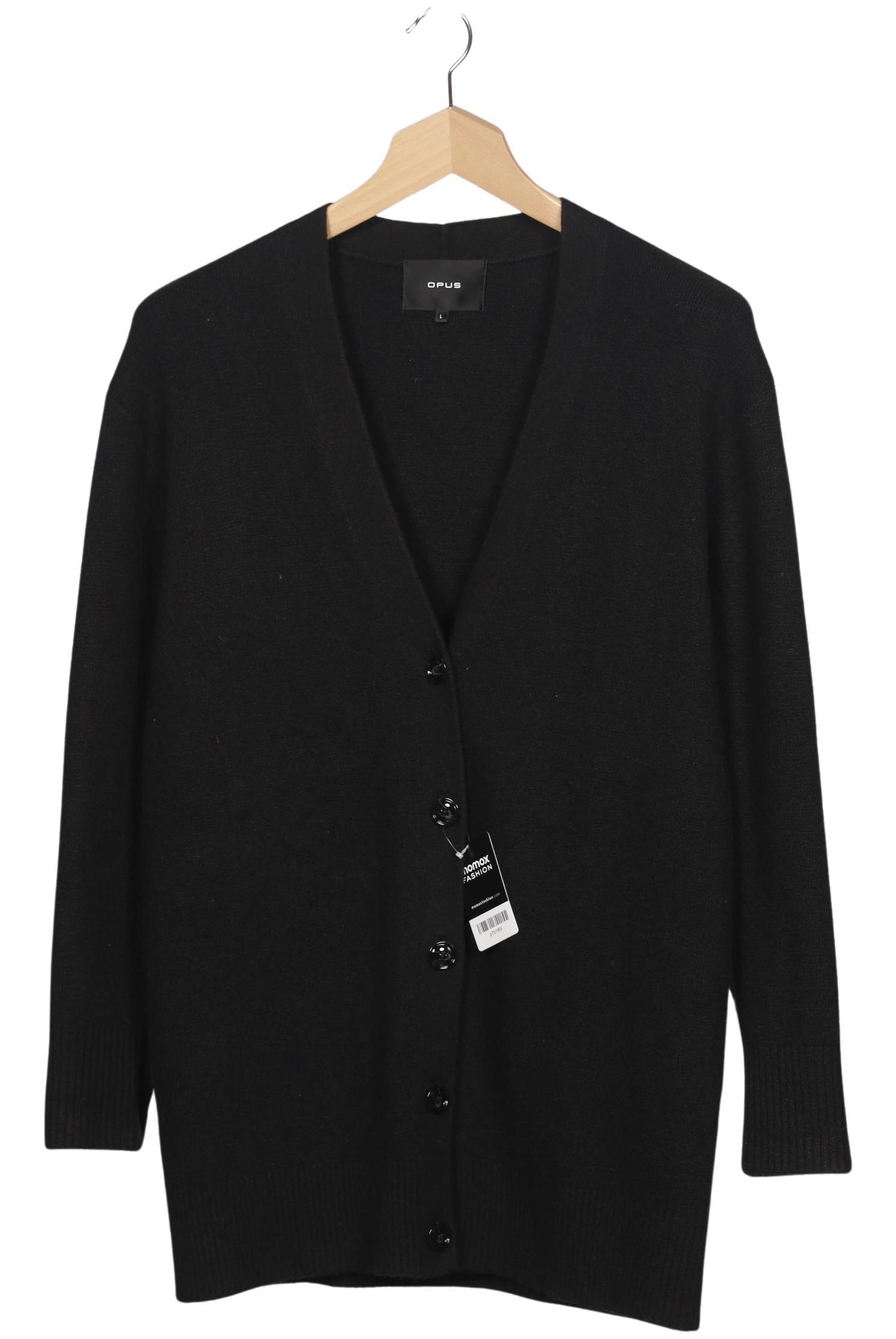 

Opus Damen Strickjacke, schwarz, Gr. 42