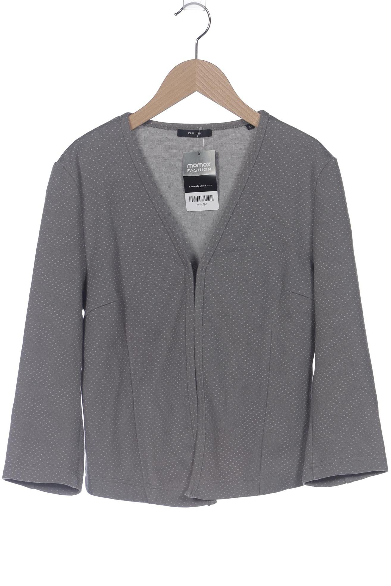 

Opus Damen Strickjacke, grau, Gr. 40
