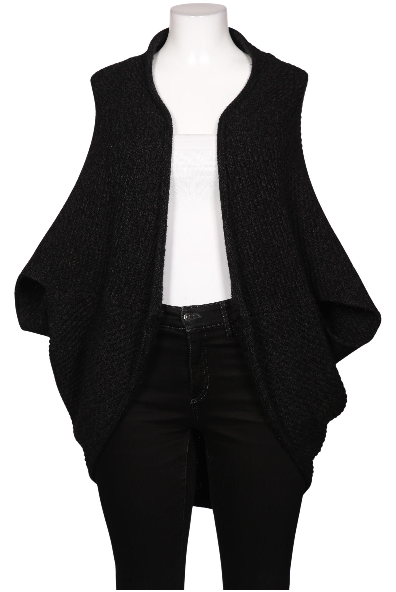 

Opus Damen Strickjacke, schwarz, Gr. 42