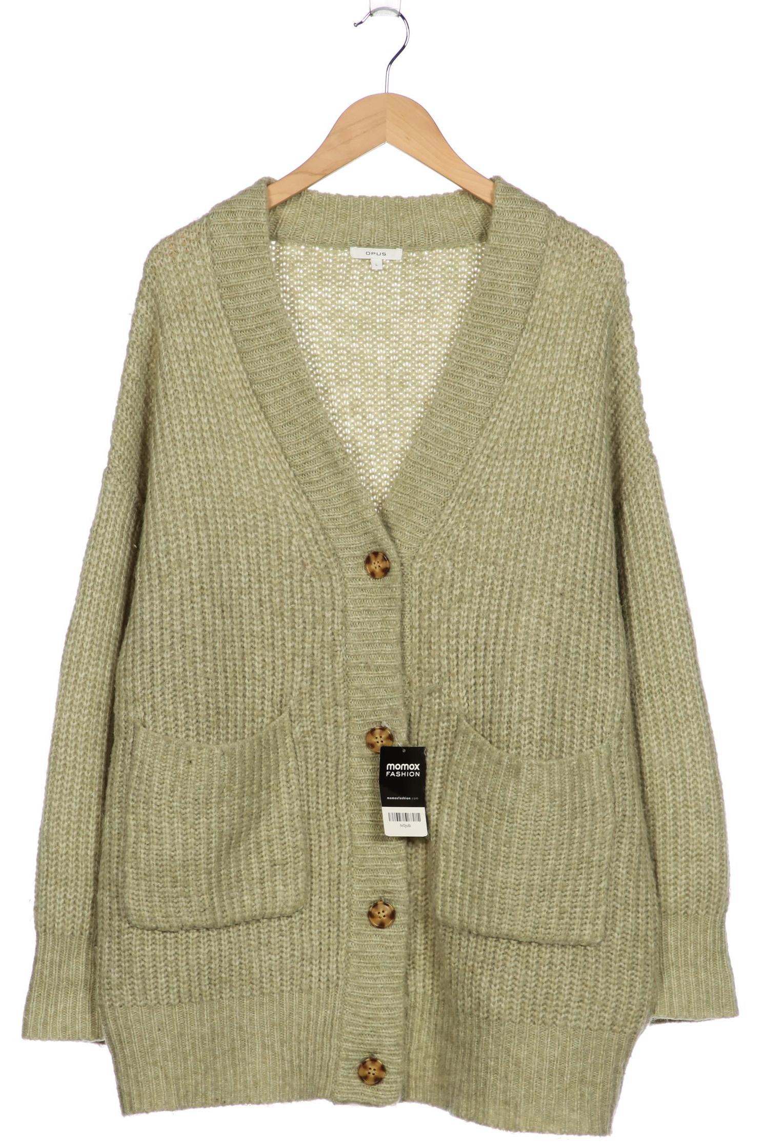 

Opus Damen Strickjacke, hellgrün, Gr. 42