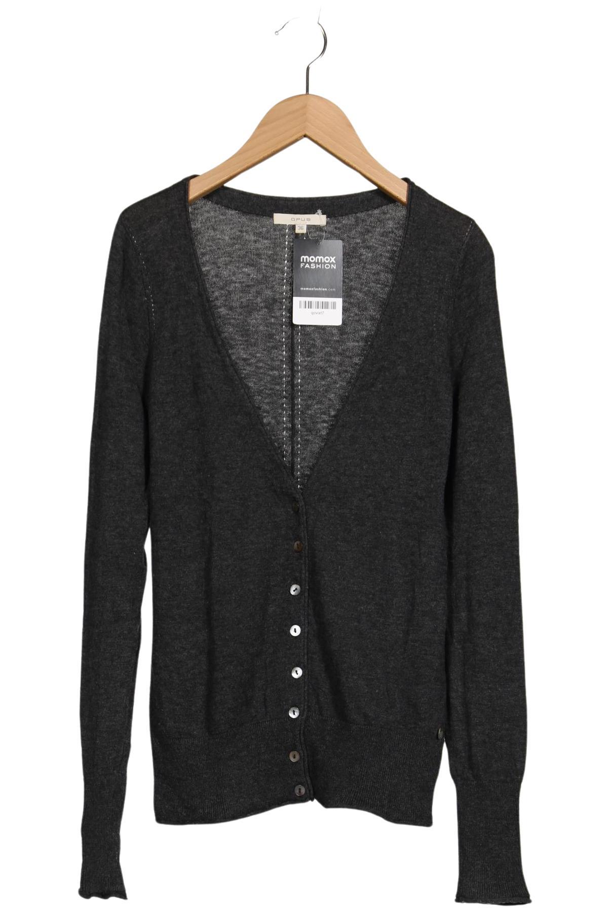 

Opus Damen Strickjacke, grau, Gr. 36