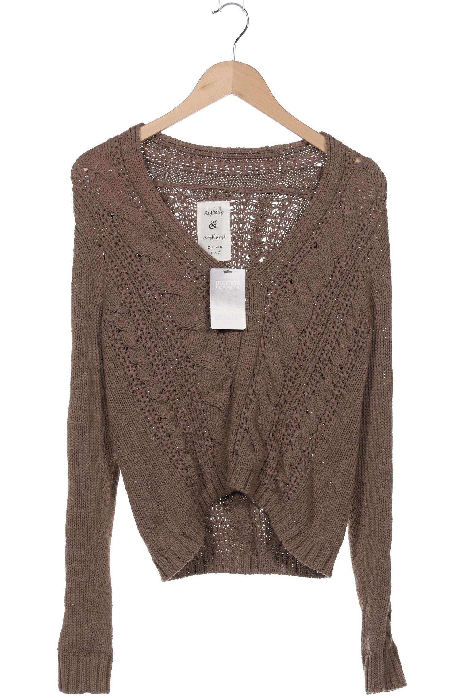 

Opus Damen Strickjacke, braun, Gr. 36