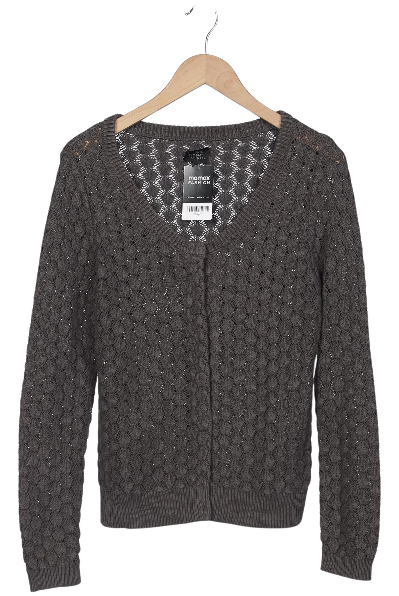 

Opus Damen Strickjacke, grau, Gr. 40