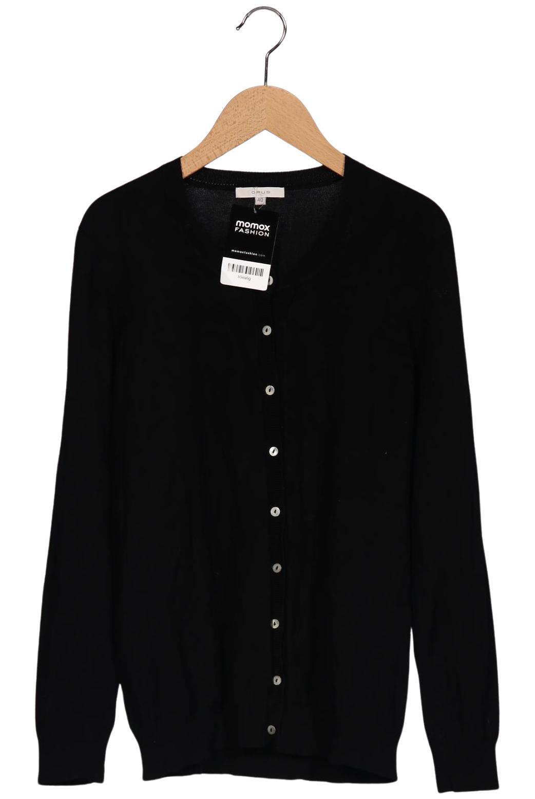 

Opus Damen Strickjacke, schwarz, Gr. 40