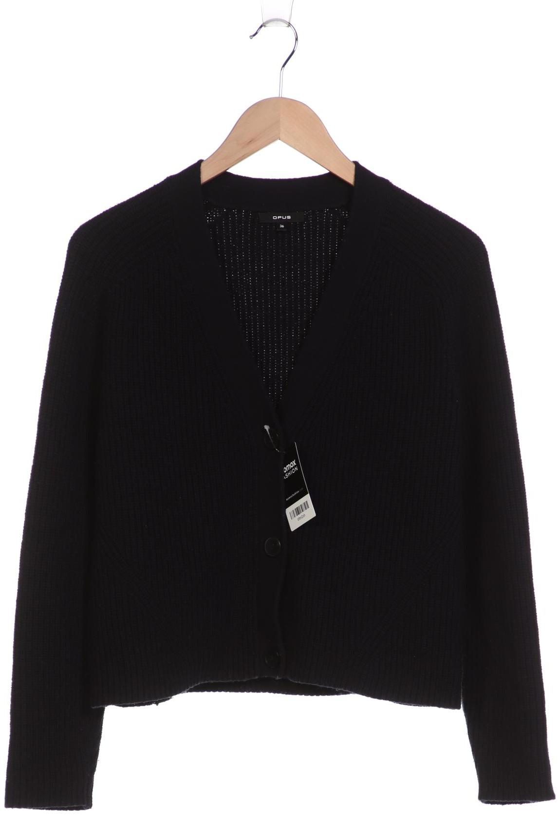

Opus Damen Strickjacke, schwarz, Gr. 36