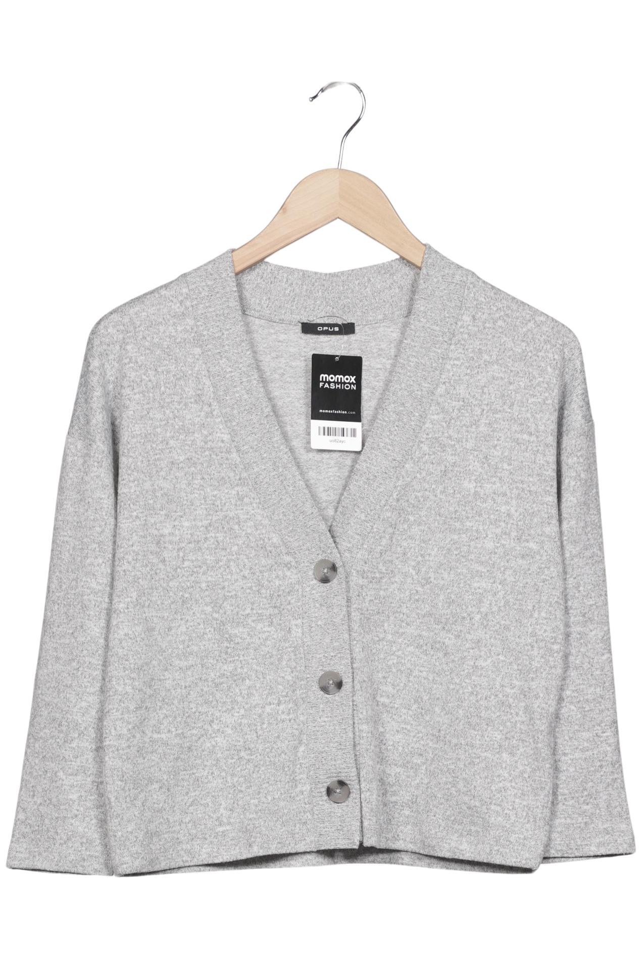 

Opus Damen Strickjacke, grau, Gr. 36