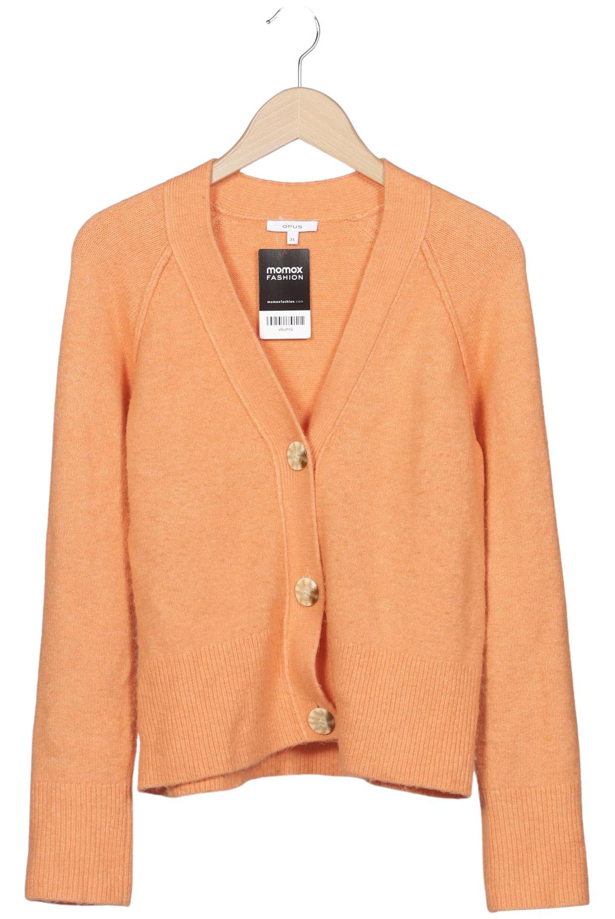 

Opus Damen Strickjacke, orange, Gr. 36