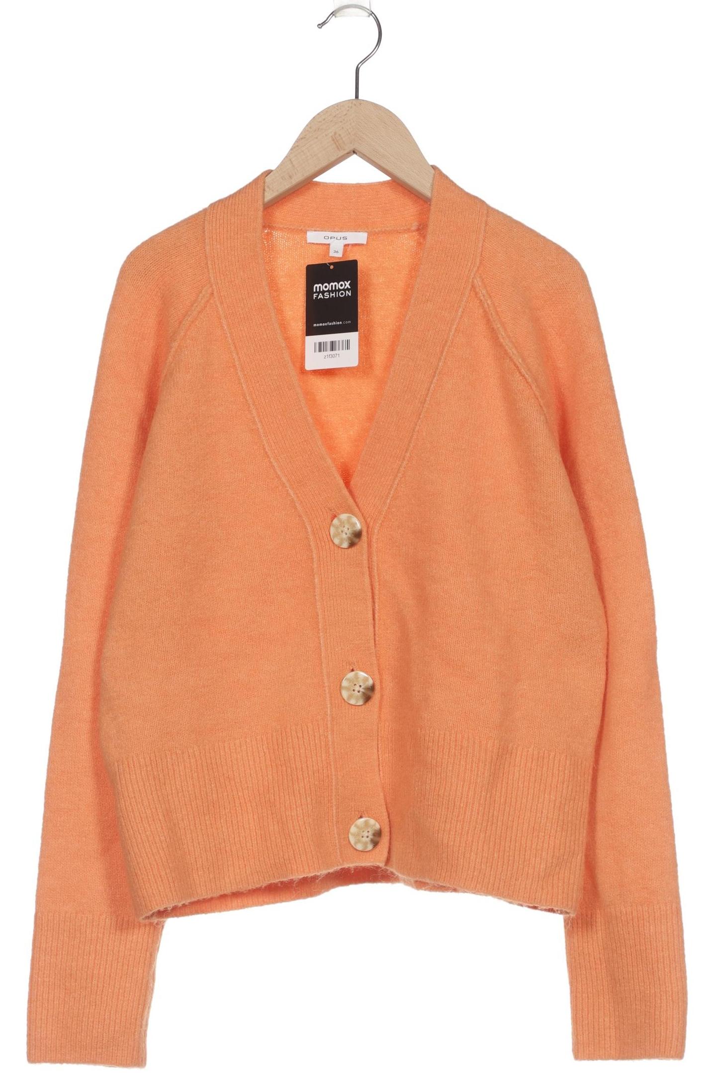 

Opus Damen Strickjacke, orange, Gr. 36
