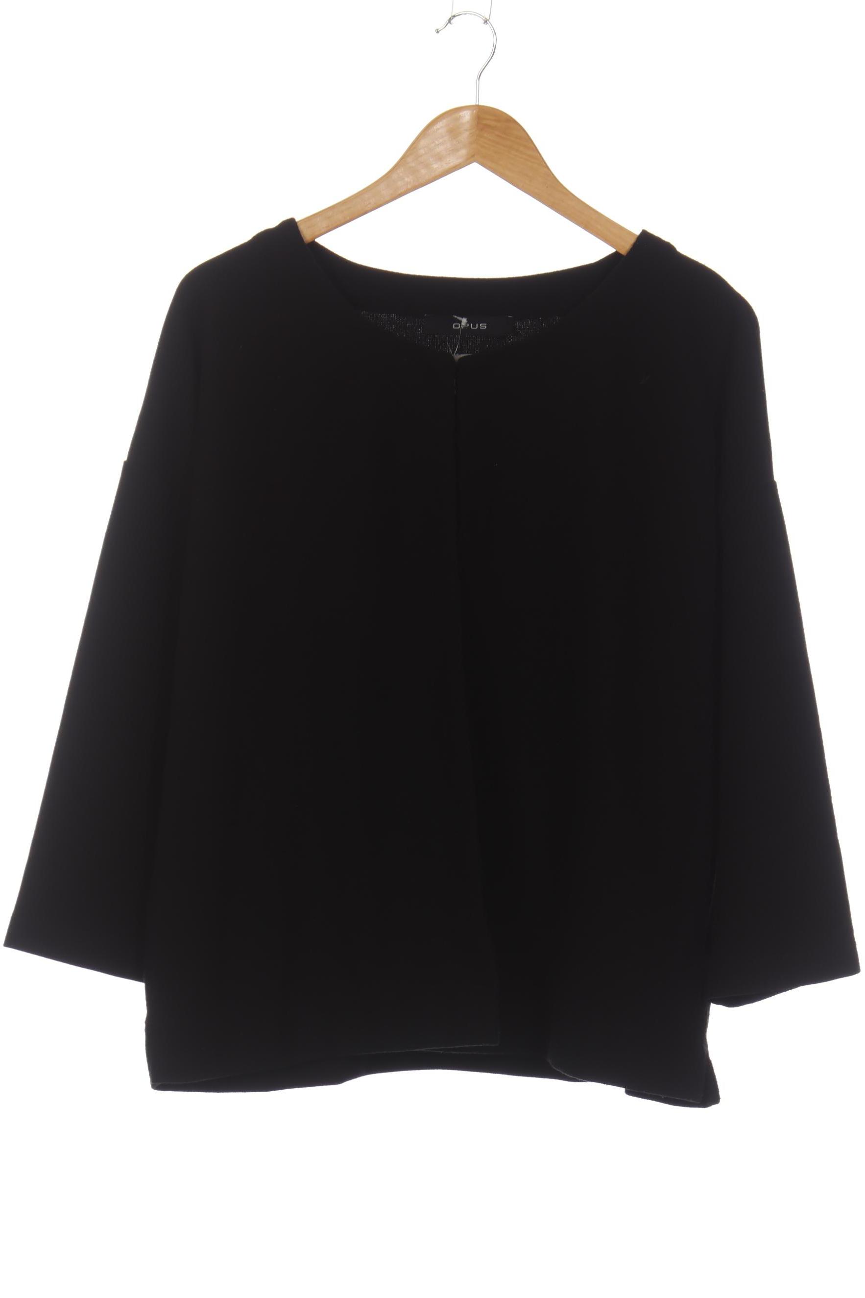 

Opus Damen Strickjacke, schwarz, Gr. 44