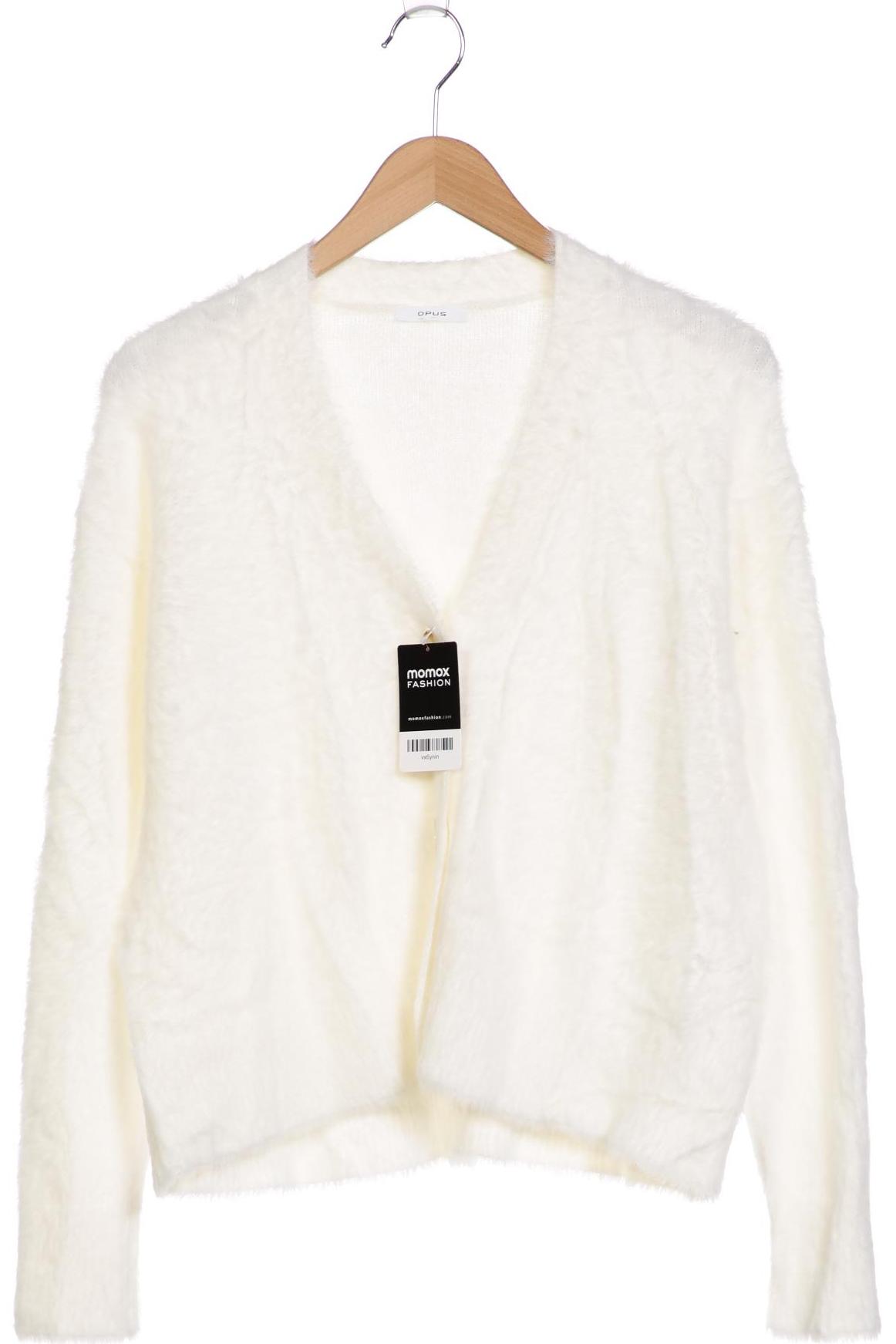 

Opus Damen Strickjacke, weiß, Gr. 48