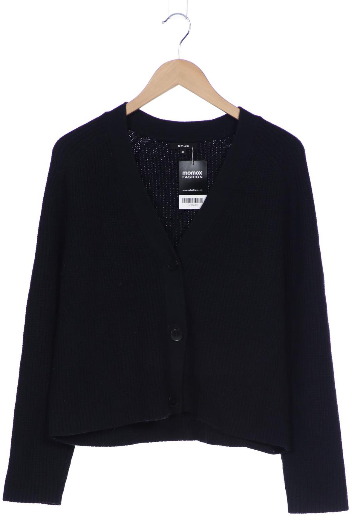 

Opus Damen Strickjacke, schwarz, Gr. 38