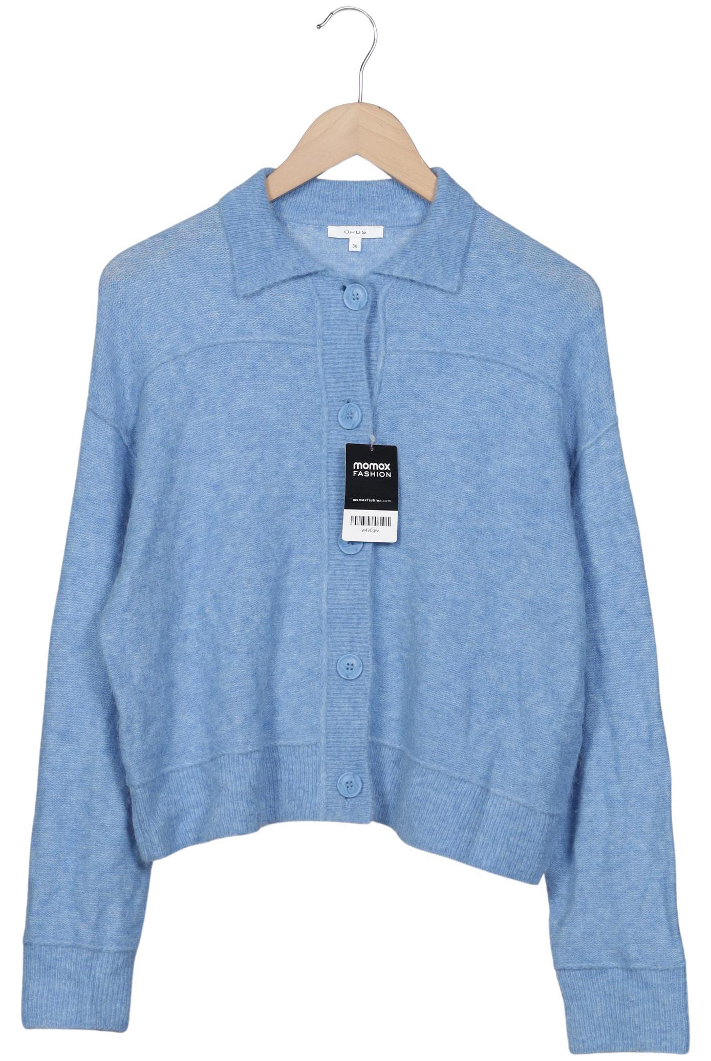 

Opus Damen Strickjacke, hellblau, Gr. 36