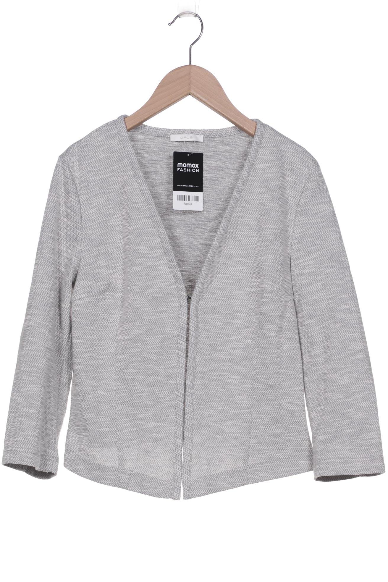 

Opus Damen Strickjacke, grau, Gr. 38