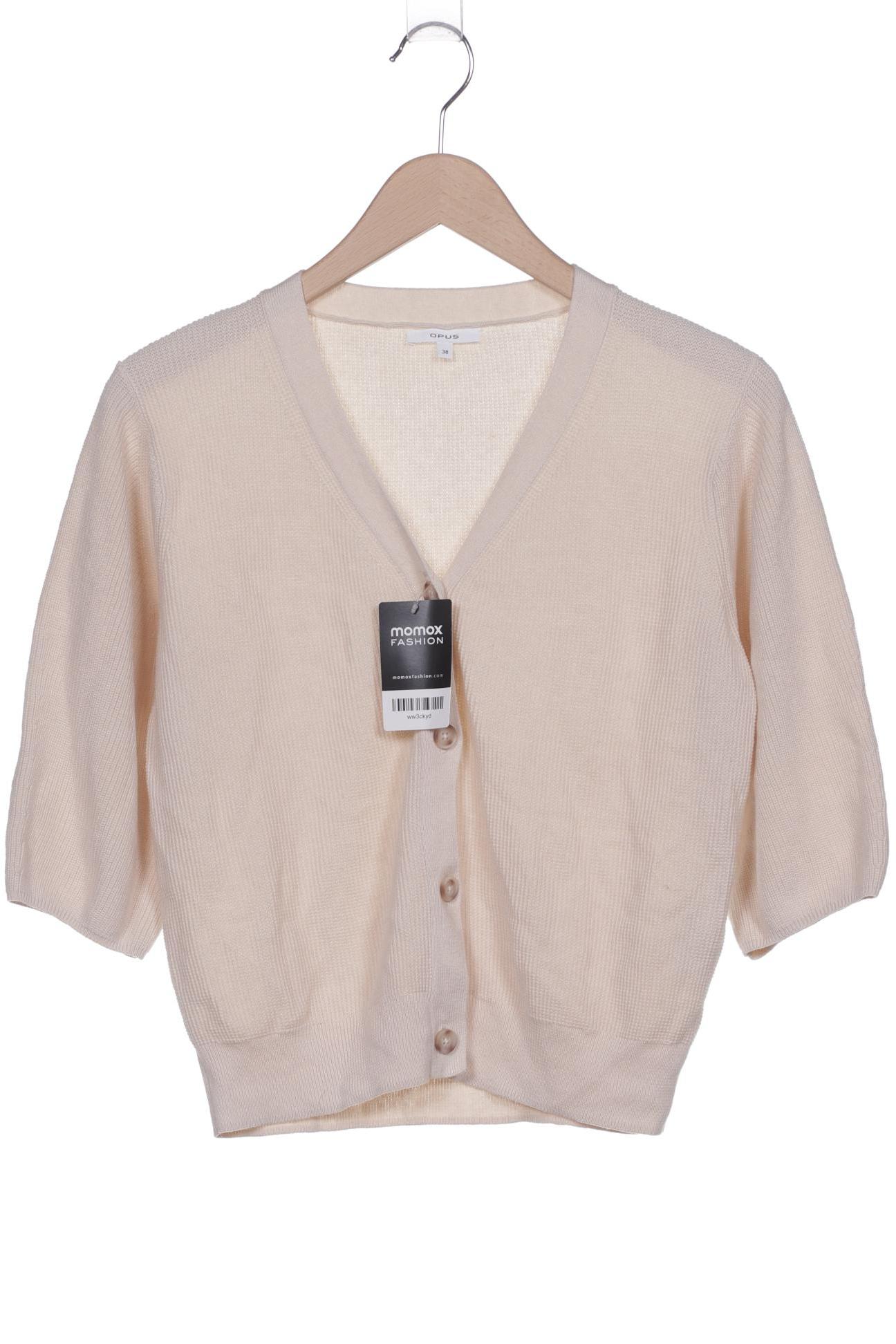 

Opus Damen Strickjacke, cremeweiß, Gr. 38