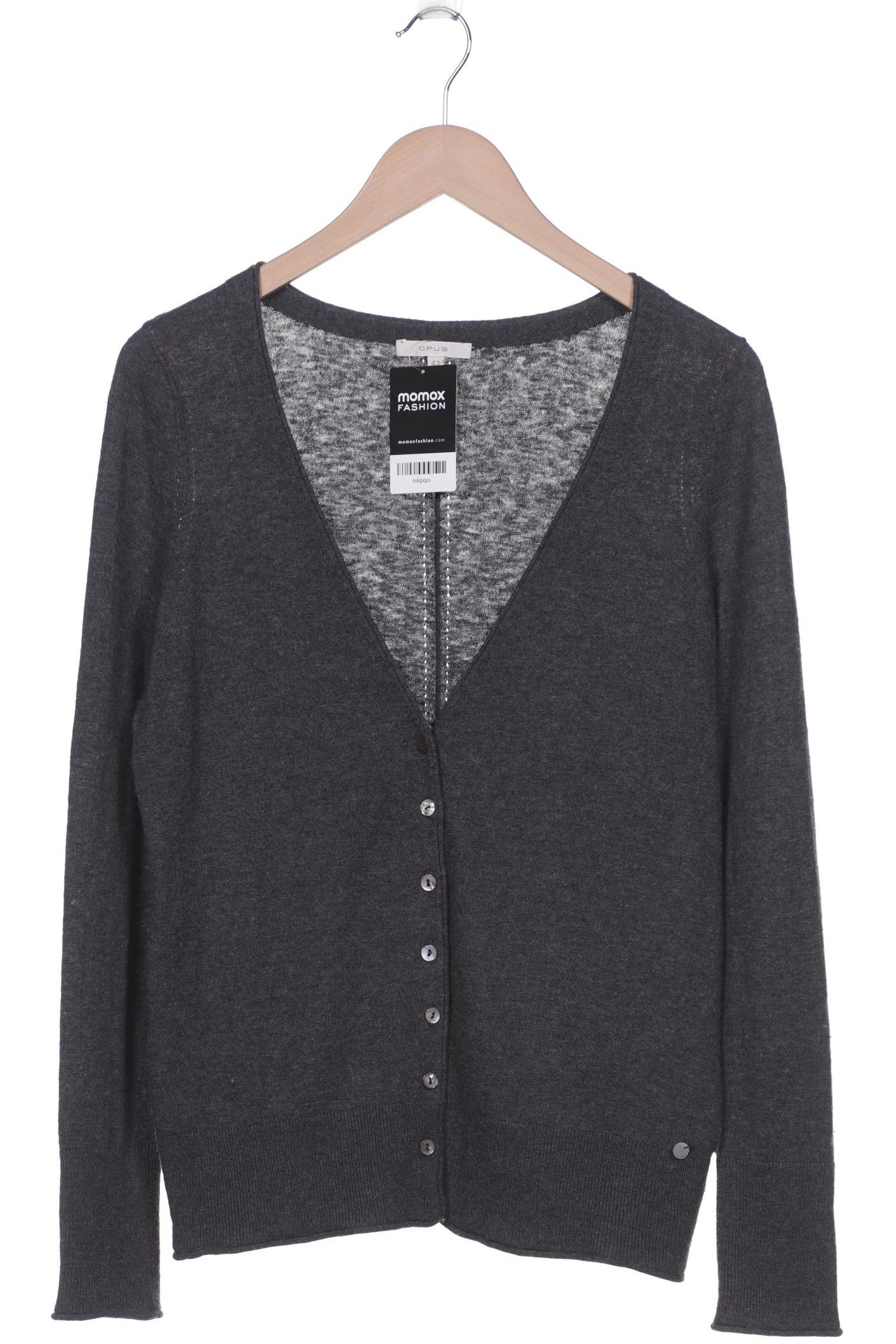 

Opus Damen Strickjacke, grau, Gr. 42