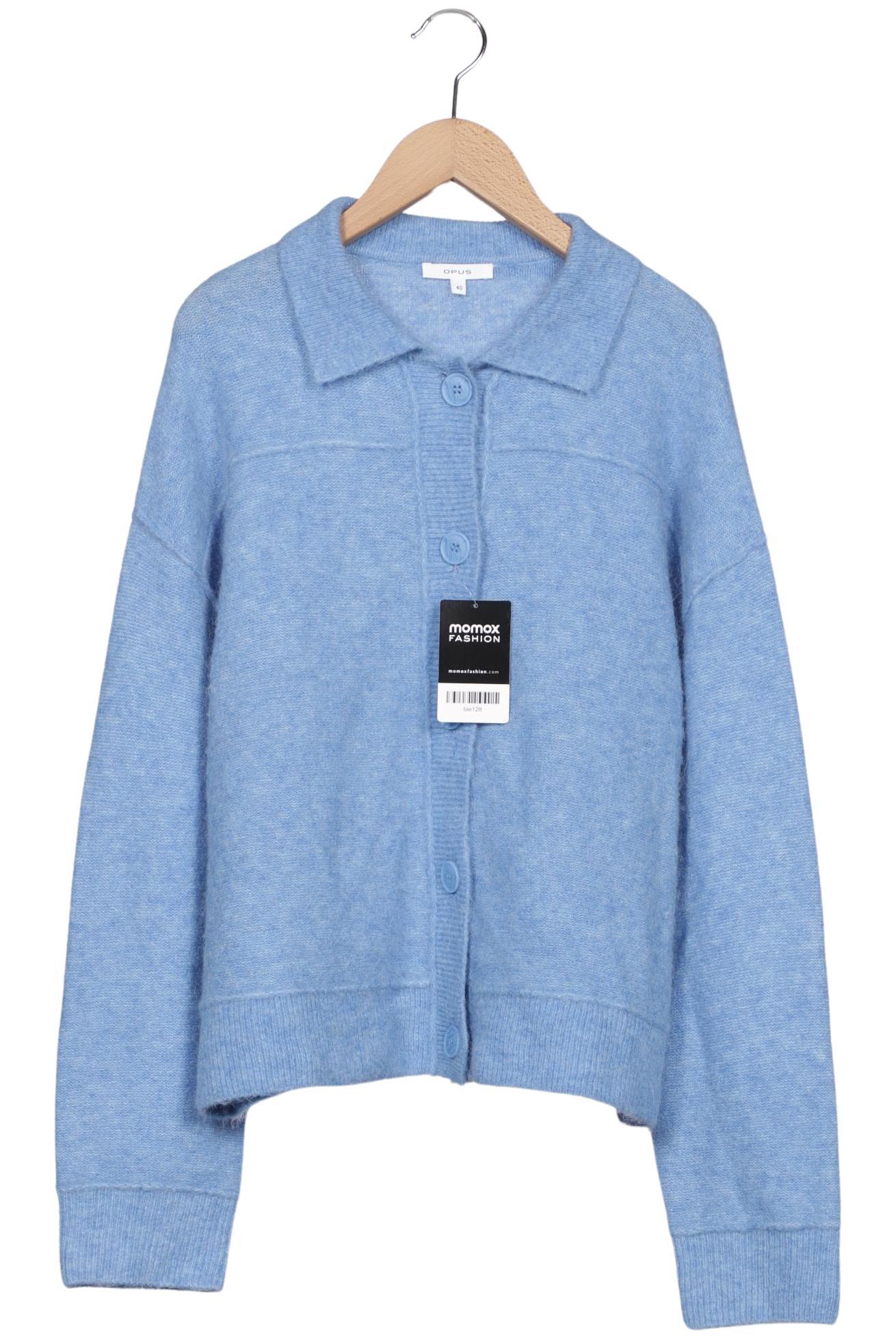 

Opus Damen Strickjacke, blau, Gr. 40