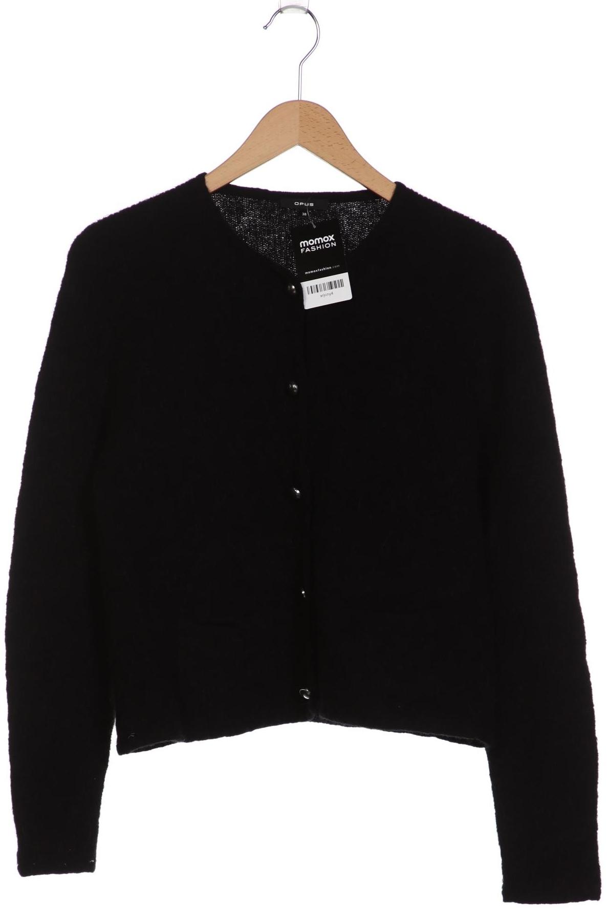 

Opus Damen Strickjacke, schwarz, Gr. 38