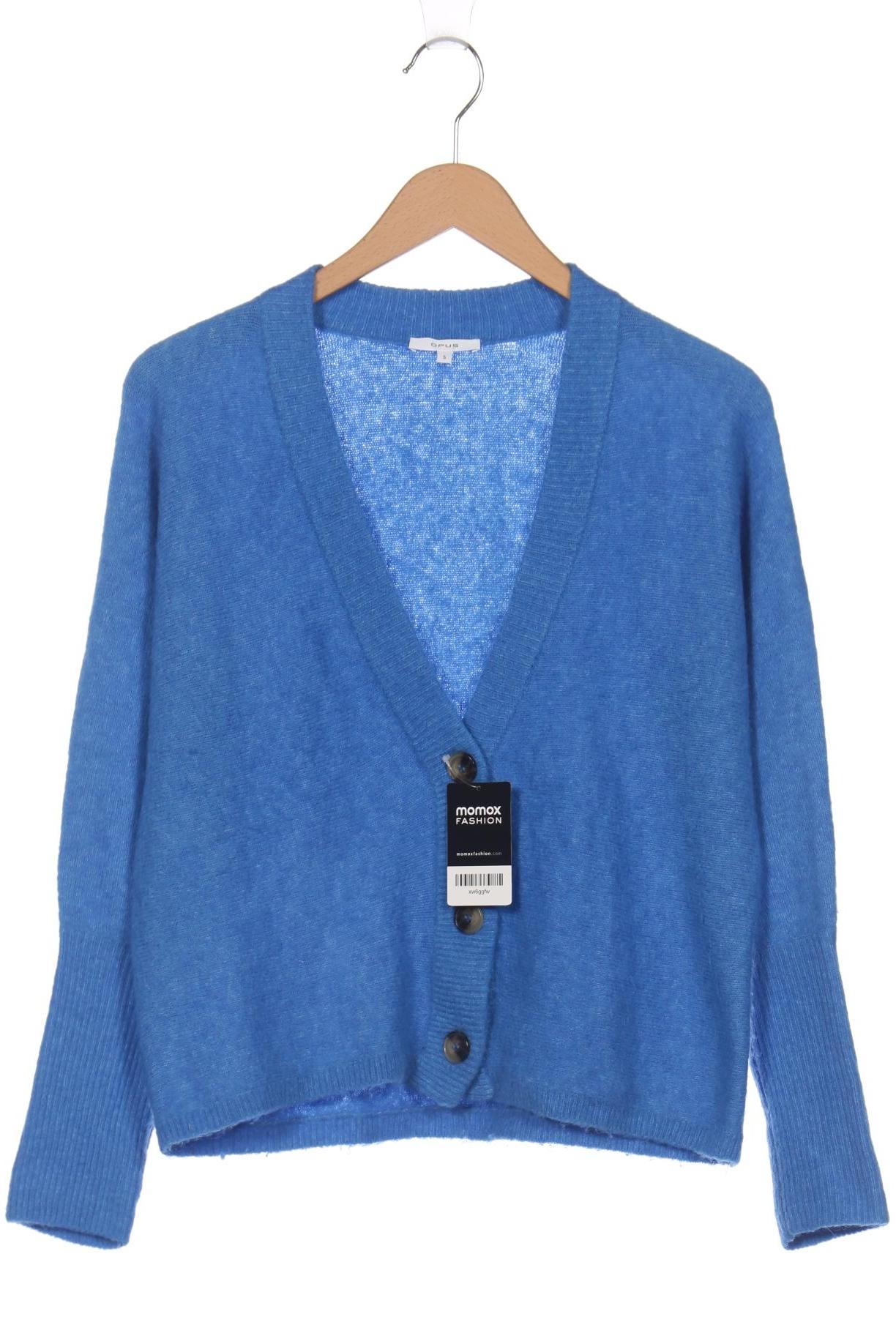 

Opus Damen Strickjacke, blau, Gr. 36