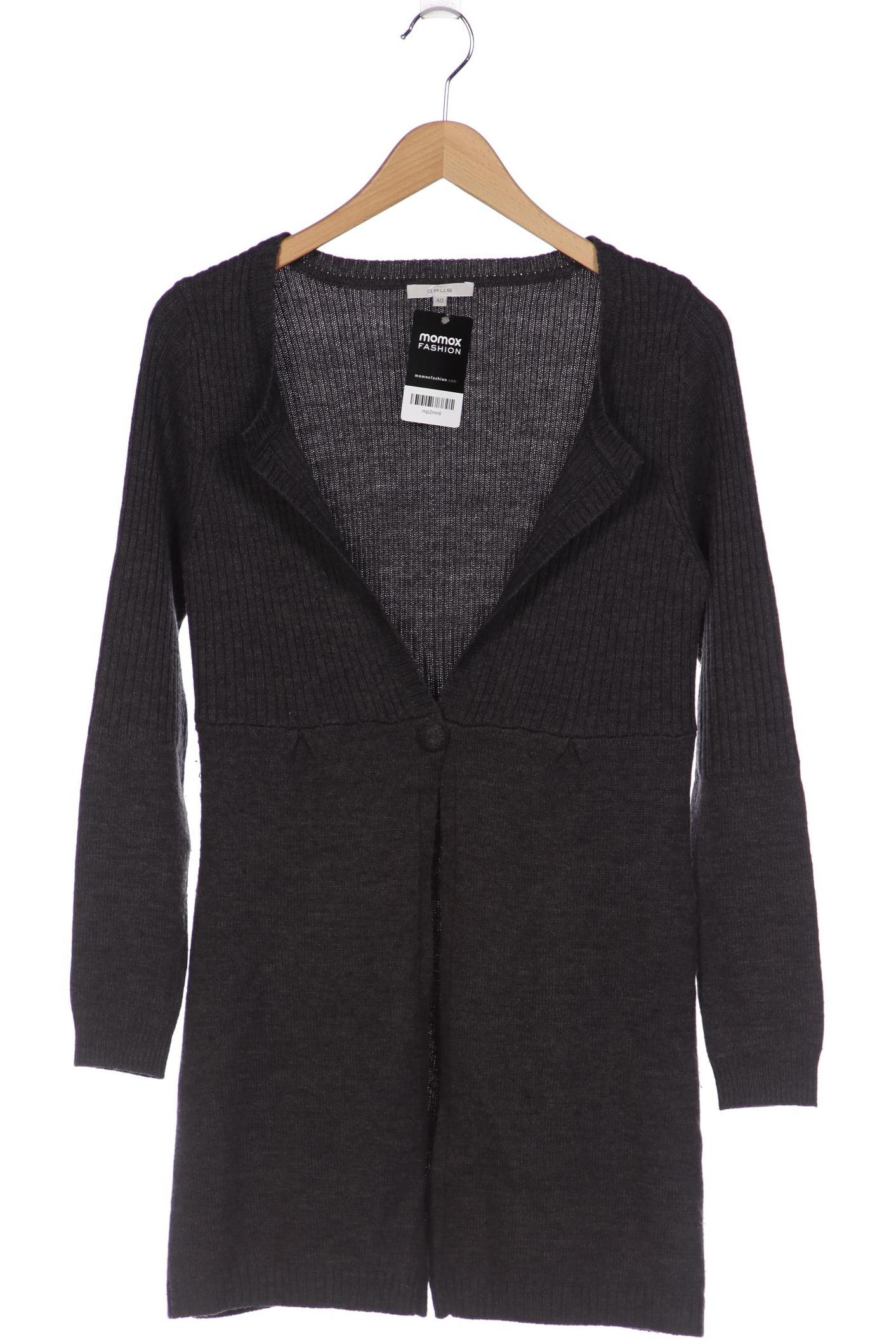 

Opus Damen Strickjacke, grau, Gr. 40