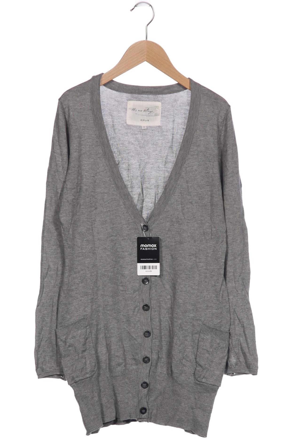 

Opus Damen Strickjacke, grau, Gr. 36