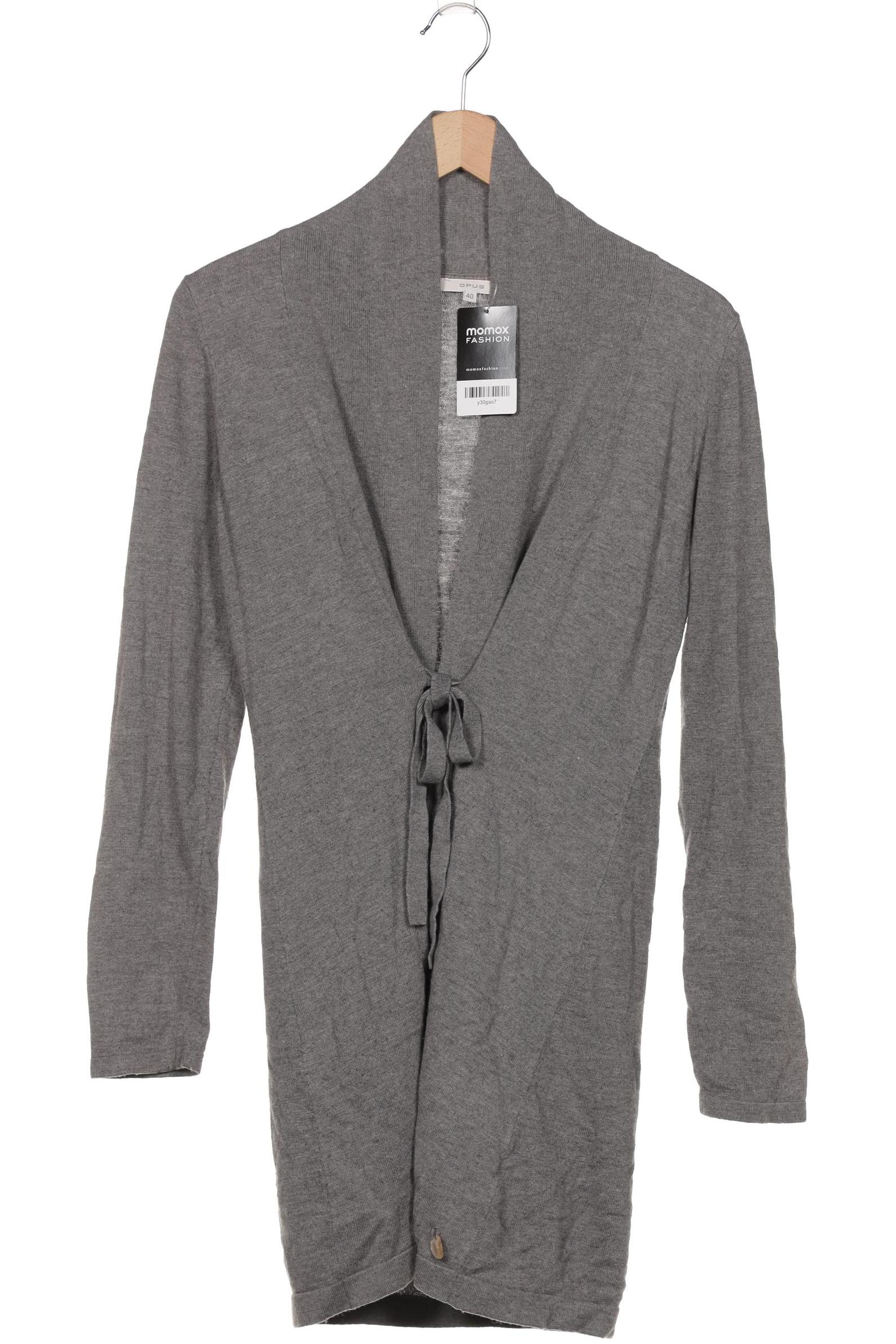

Opus Damen Strickjacke, grau, Gr. 40