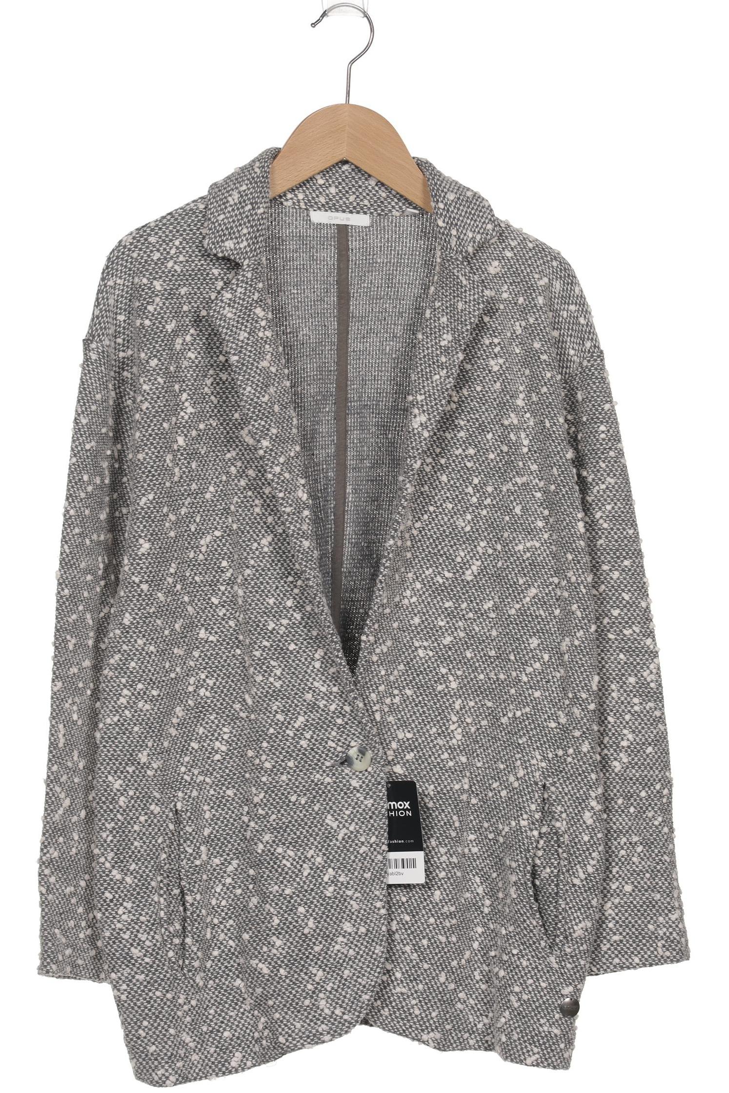 

Opus Damen Strickjacke, grau, Gr. 34