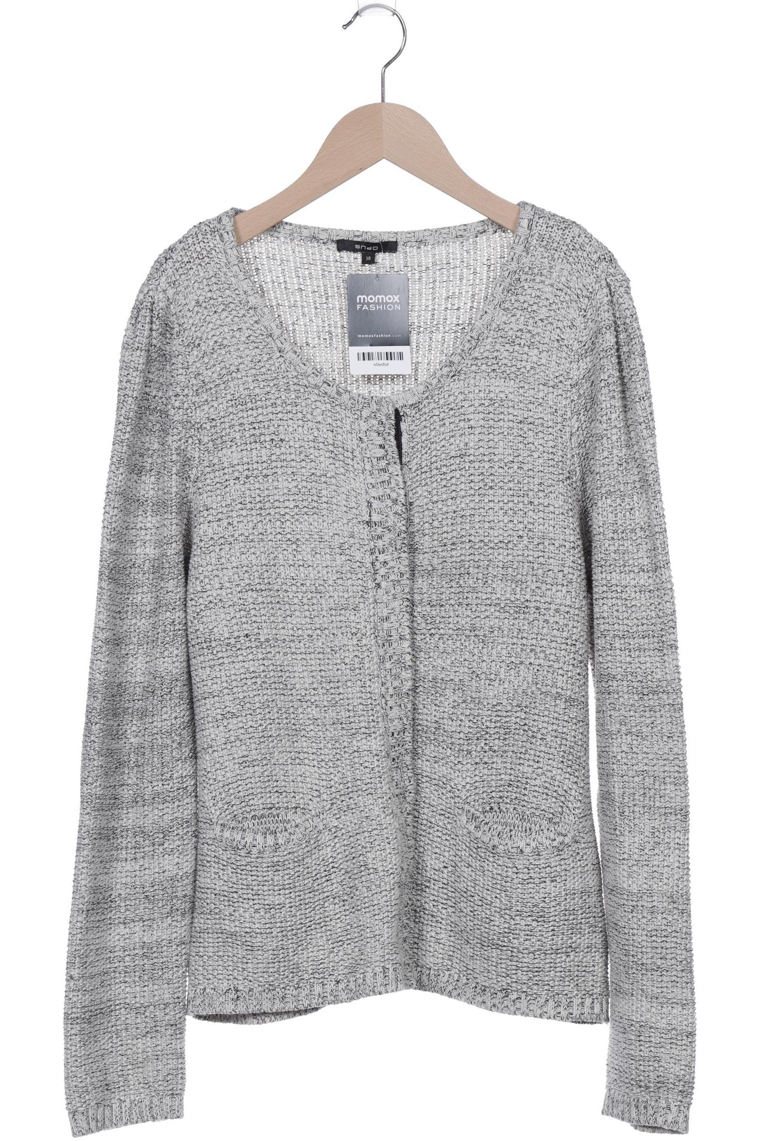 

Opus Damen Strickjacke, grau, Gr. 38