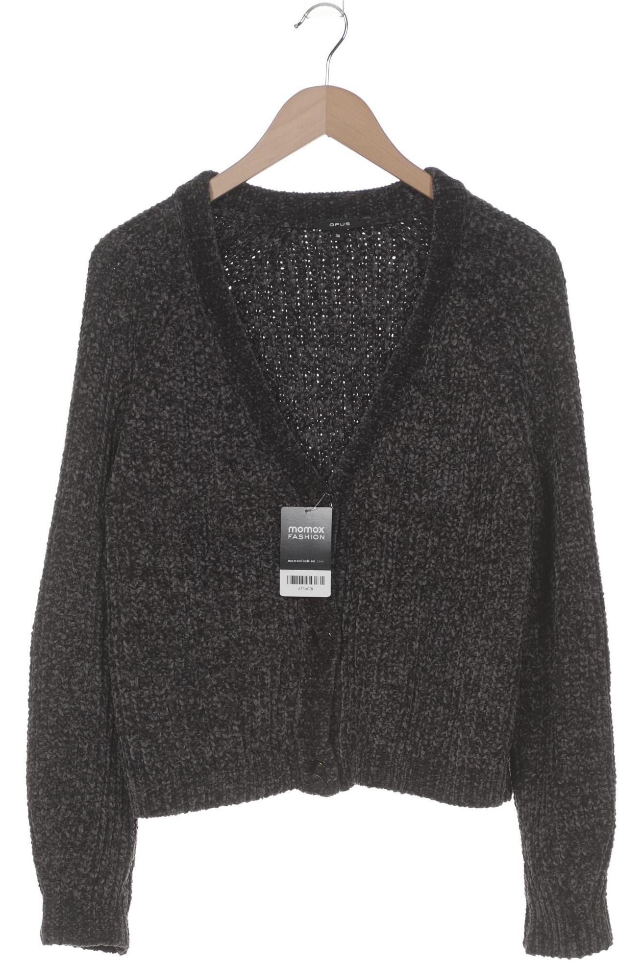 

Opus Damen Strickjacke, grau, Gr. 36