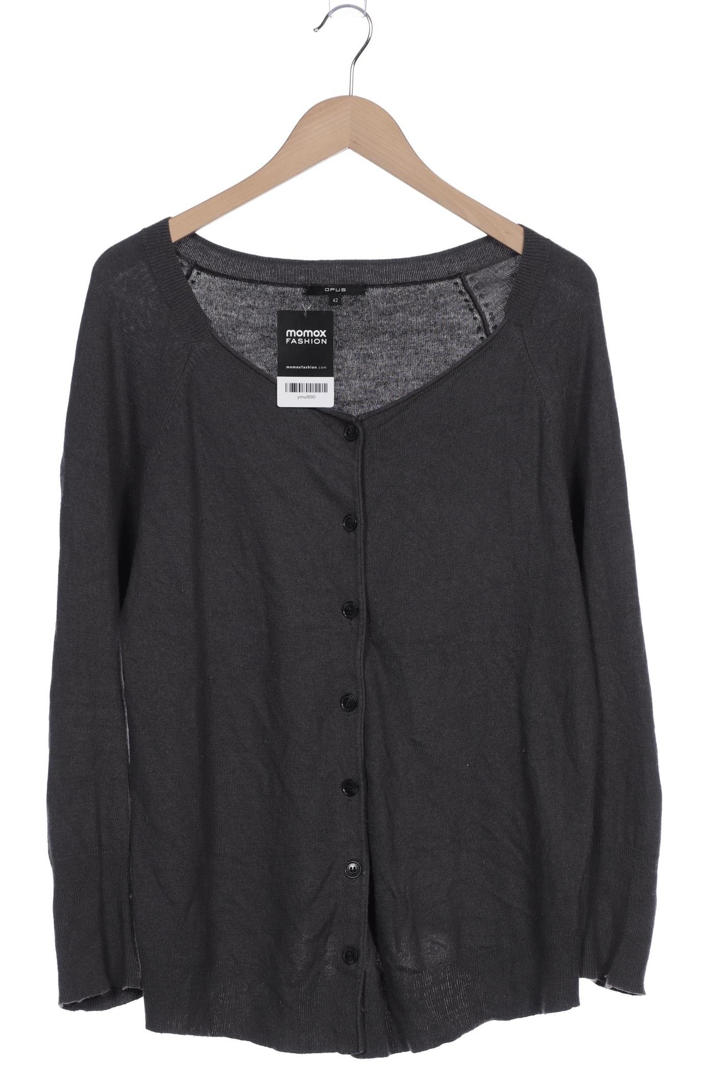 

Opus Damen Strickjacke, grau, Gr. 42