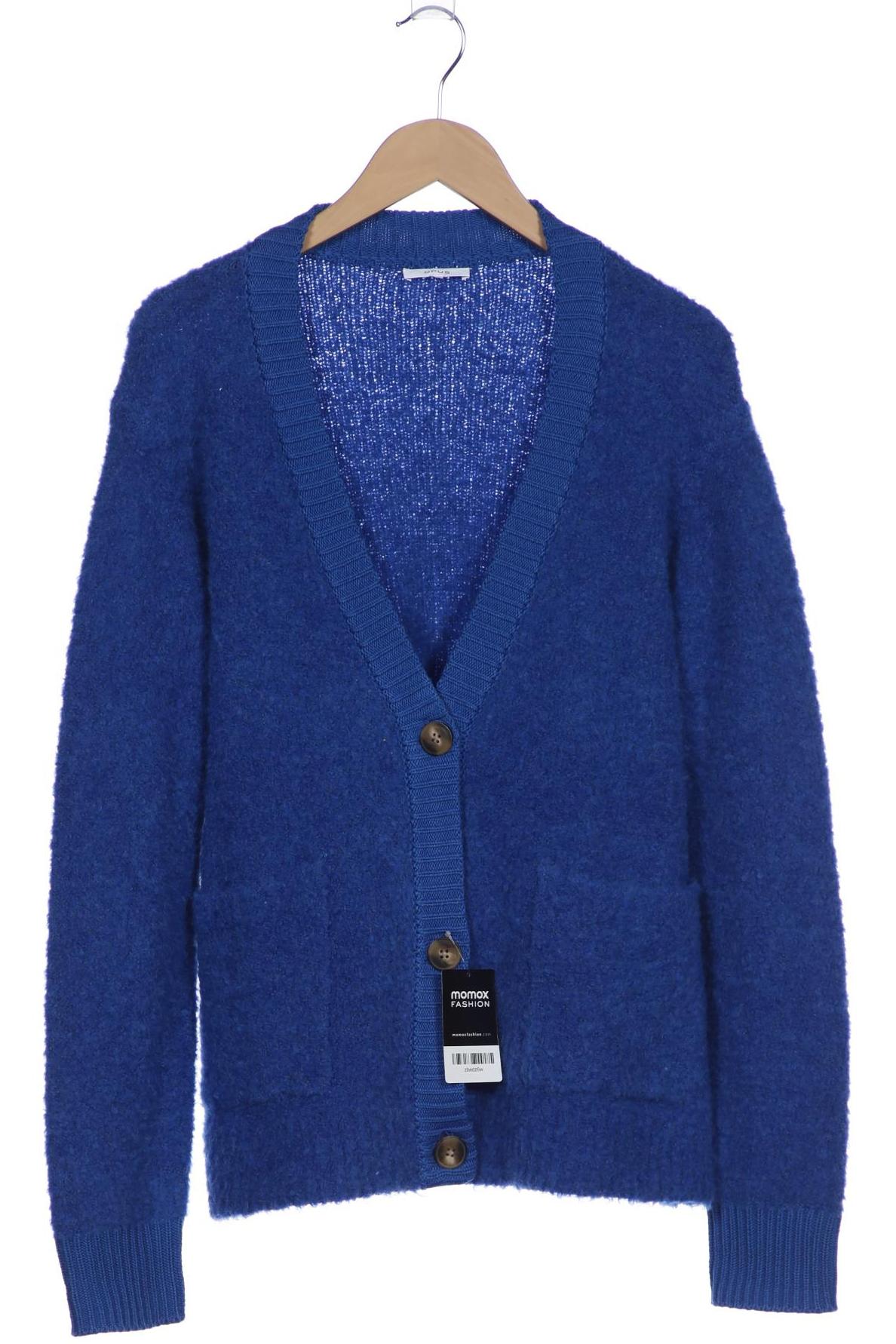 

Opus Damen Strickjacke, blau, Gr. 46