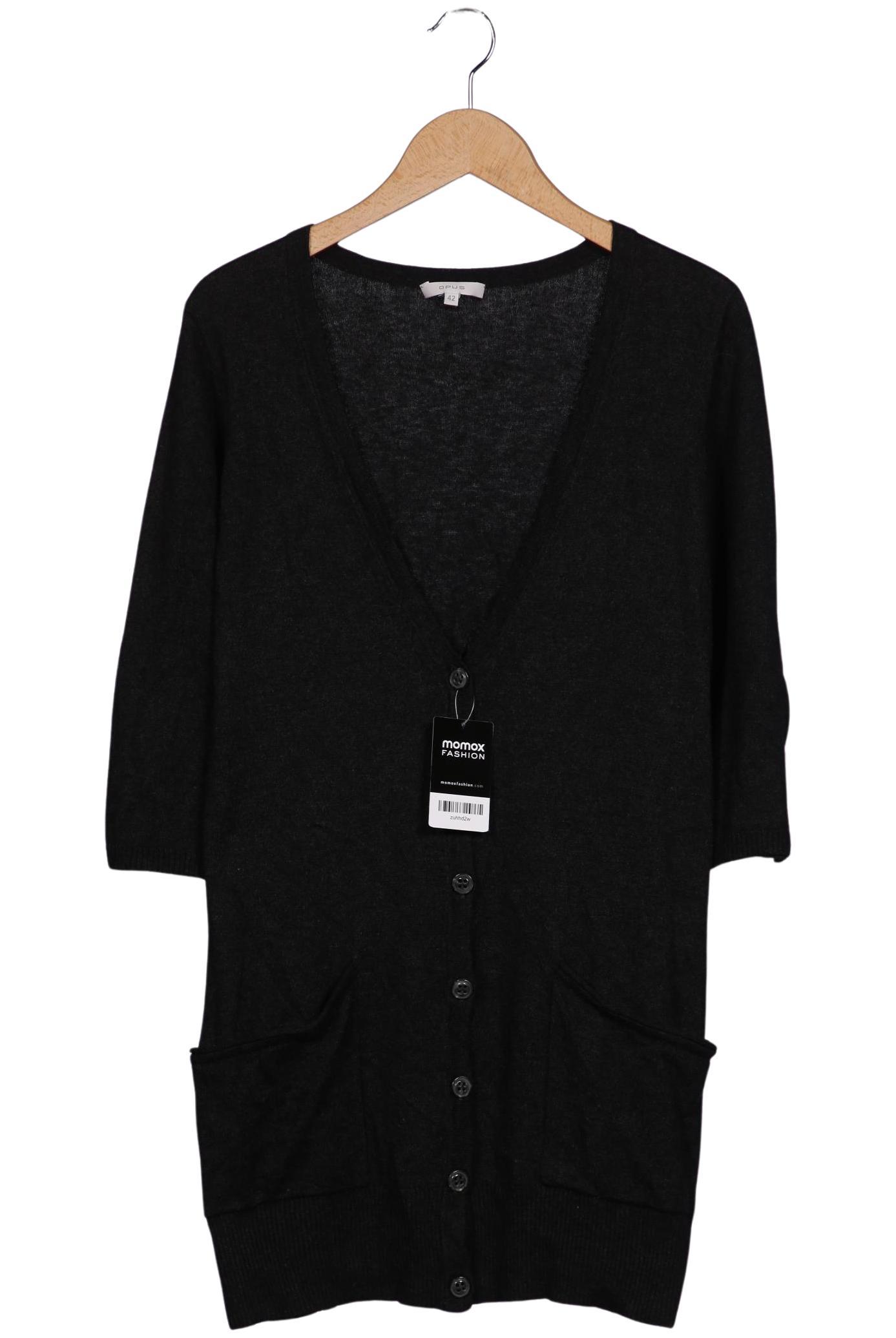 

Opus Damen Strickjacke, grau, Gr. 42