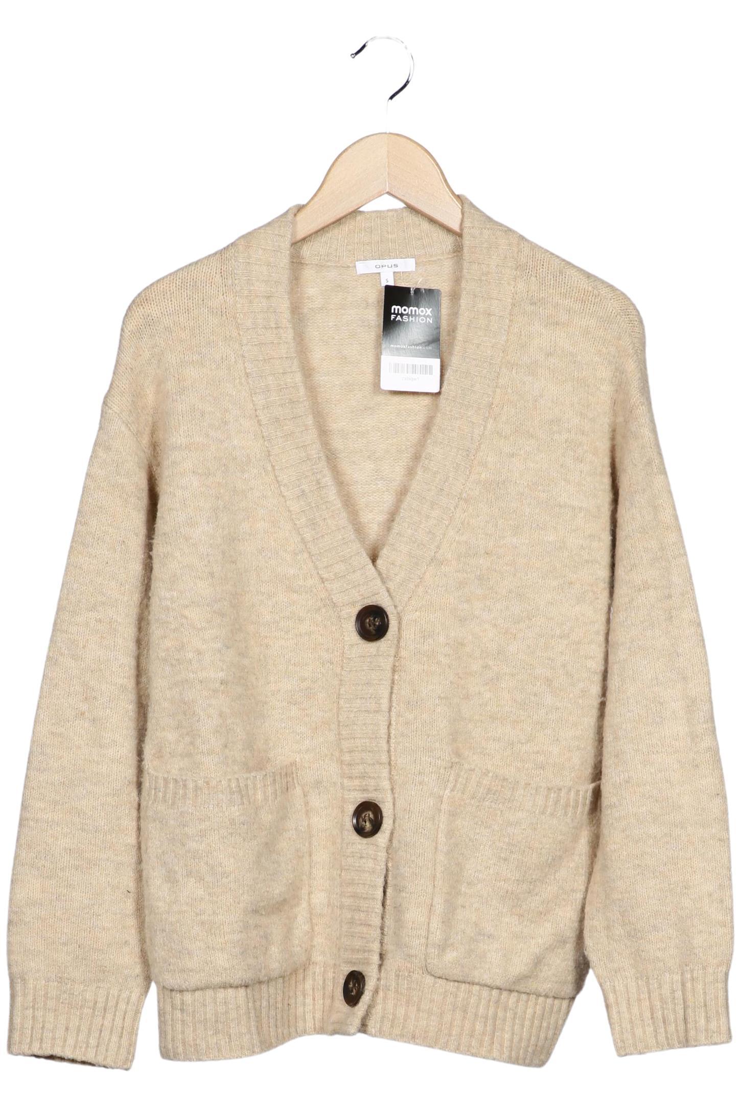 

Opus Damen Strickjacke, beige, Gr. 36