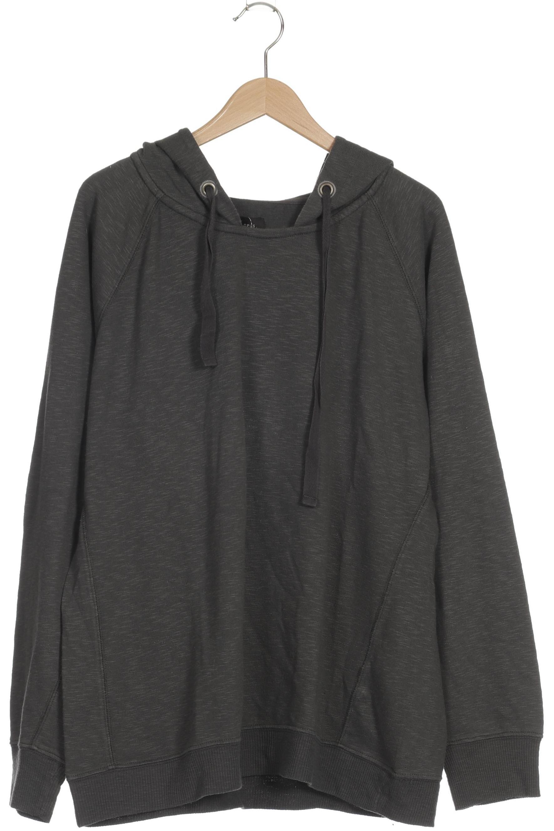 

Opus Damen Kapuzenpullover, grau, Gr. 44