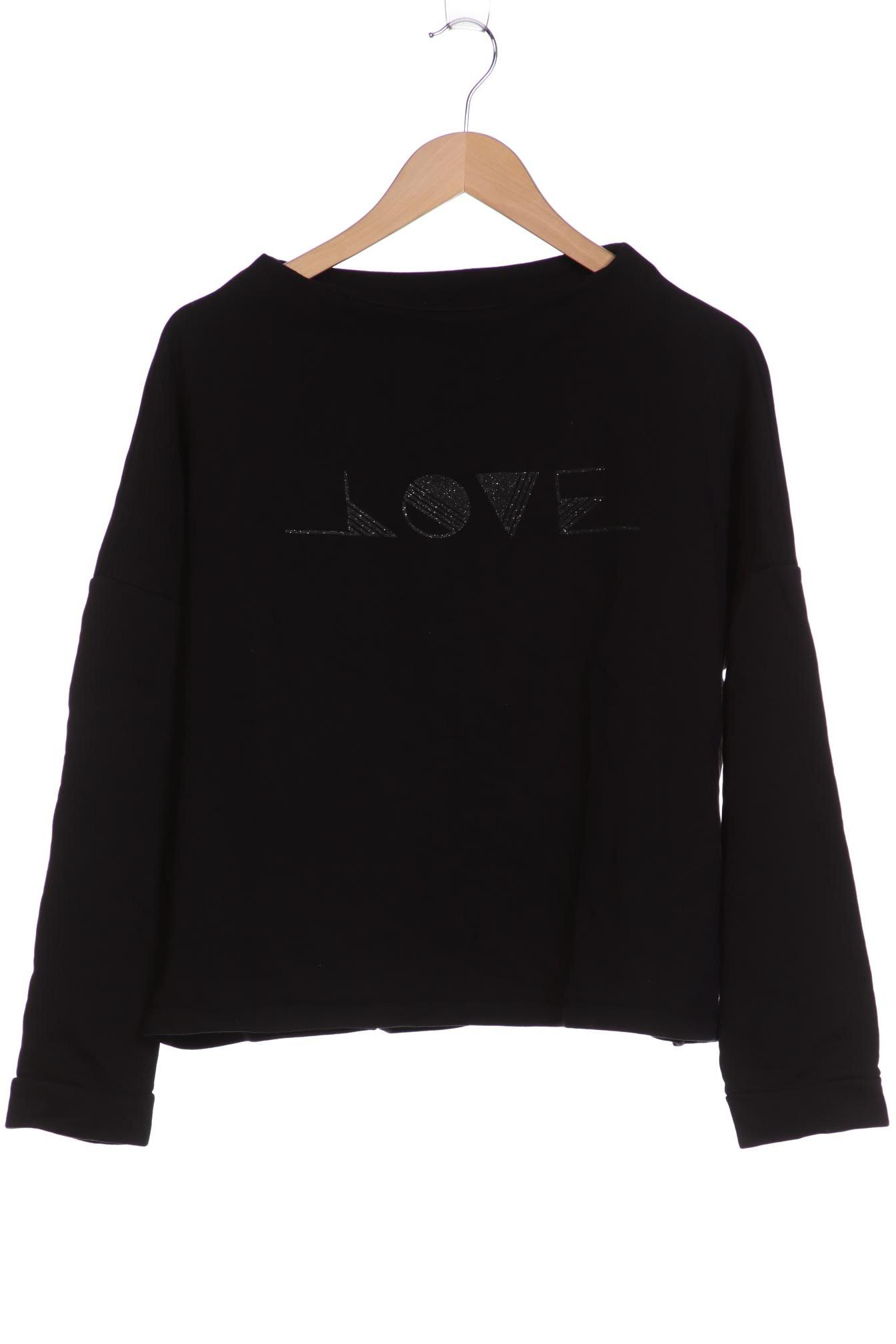 

Opus Damen Sweatshirt, schwarz