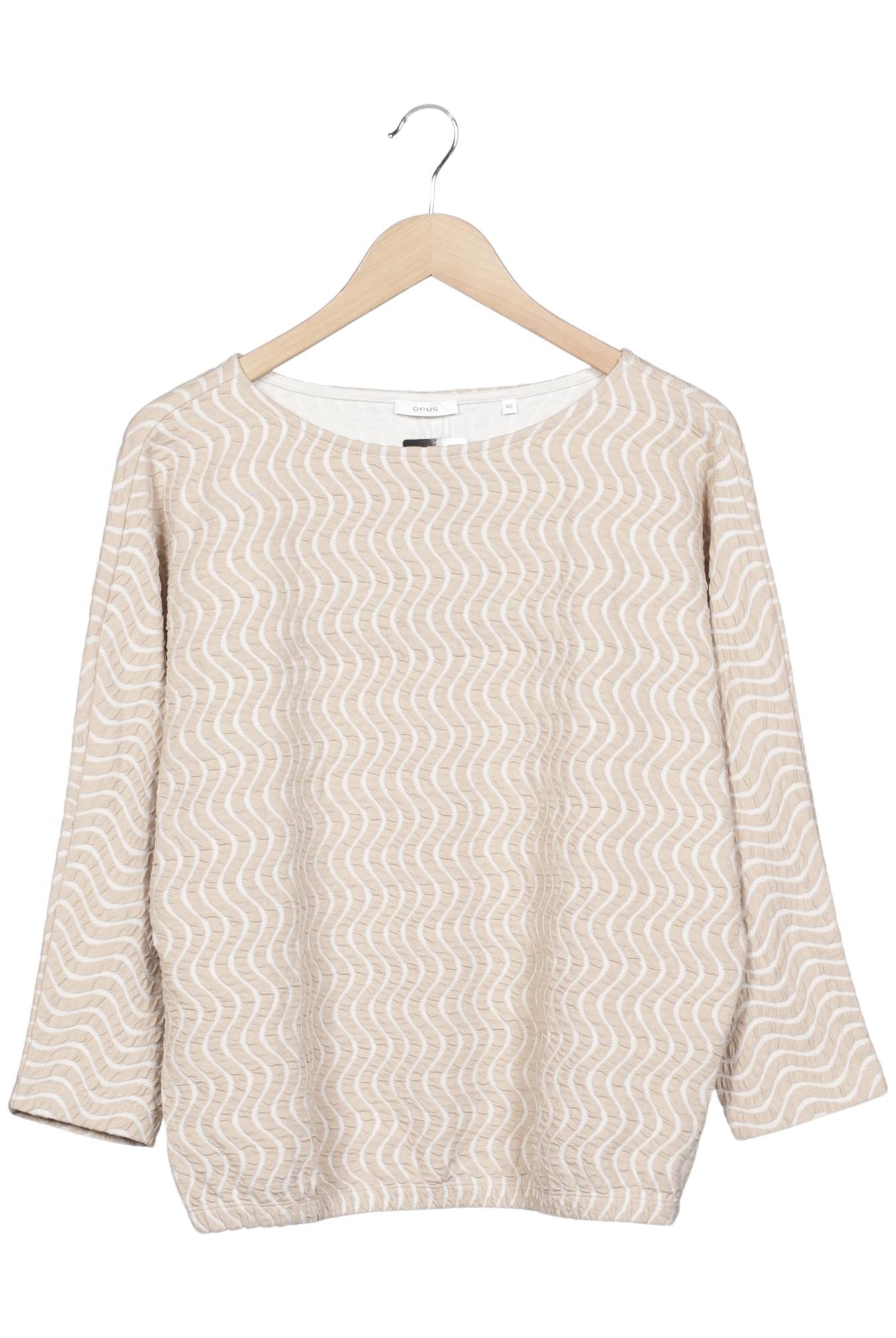 

Opus Damen Sweatshirt, beige, Gr. 40
